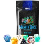 FanRoll by Metallic Dice Games Misfit Resin Mystery Polyhedral Dice Set