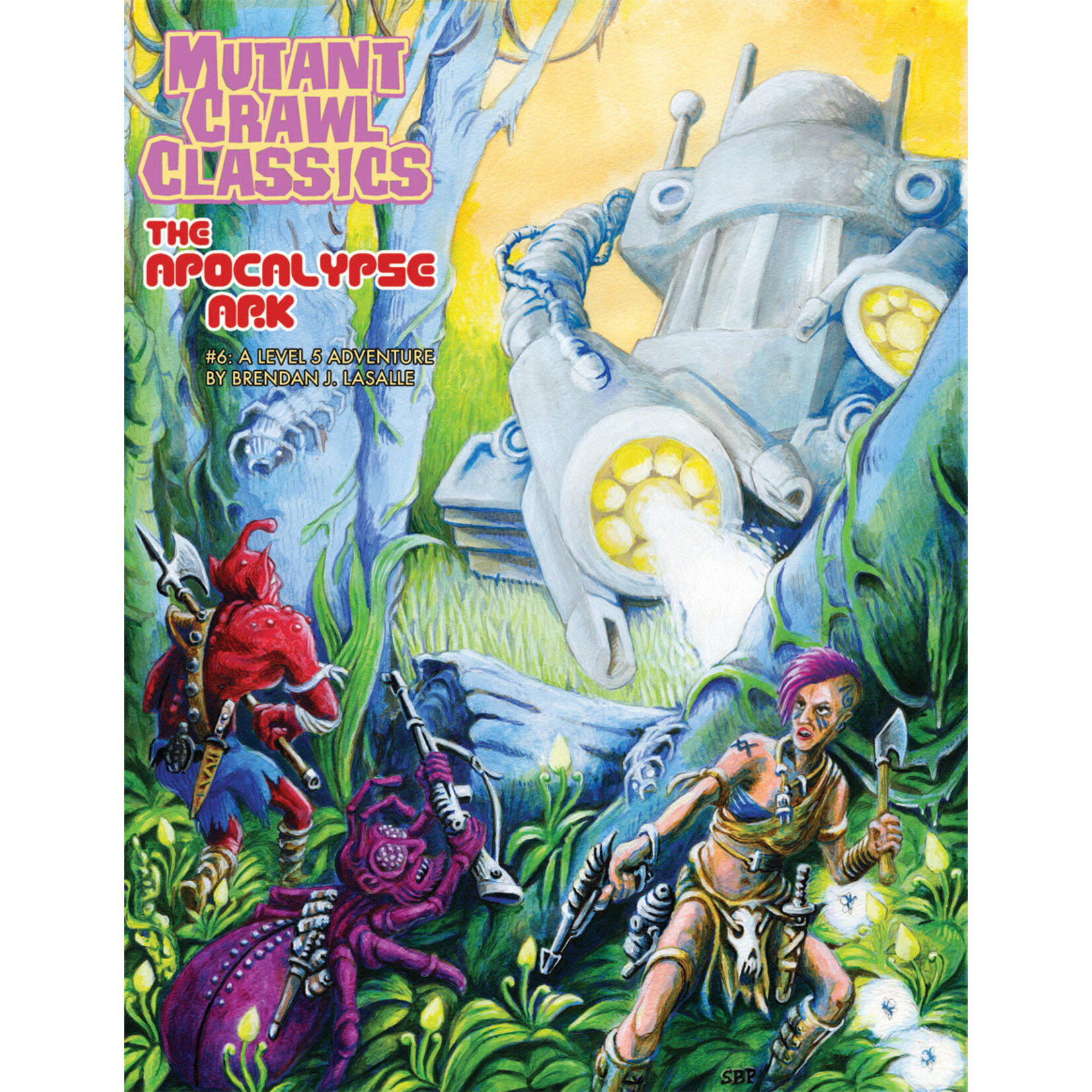 Goodman Games Mutant Crawl Classics #6, A Level 5 Adventure: The Apocalypse Arc