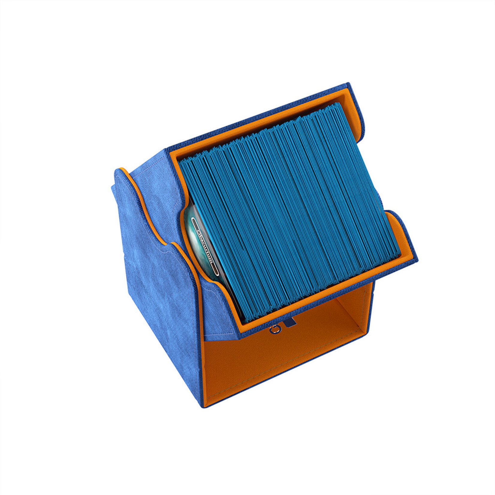 Gamegenic Squire Deck Box 100+ XL: Blue/Orange Exclusive