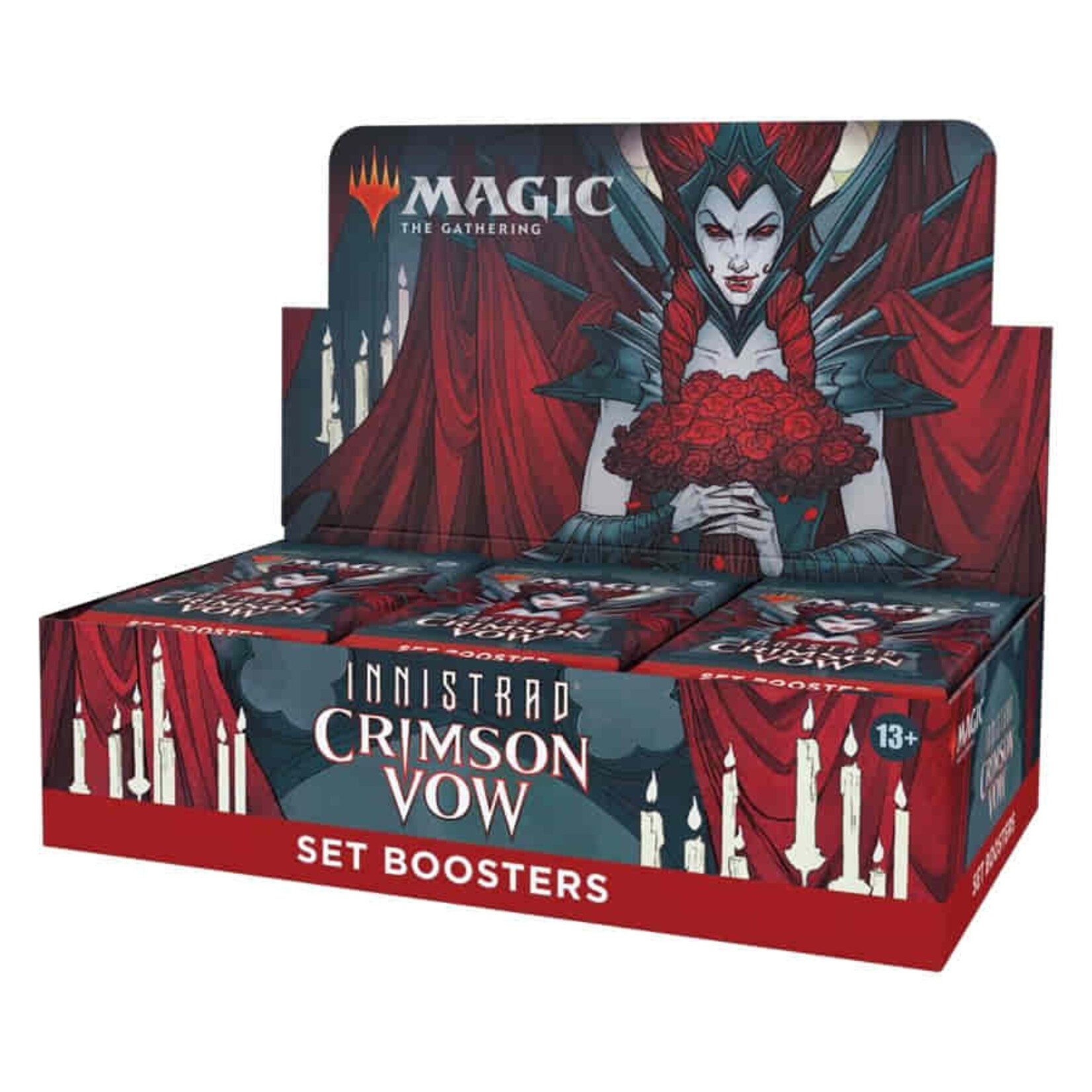 Wizards of the Coast Magic the Gathering: Crimson Vow Set Booster Box