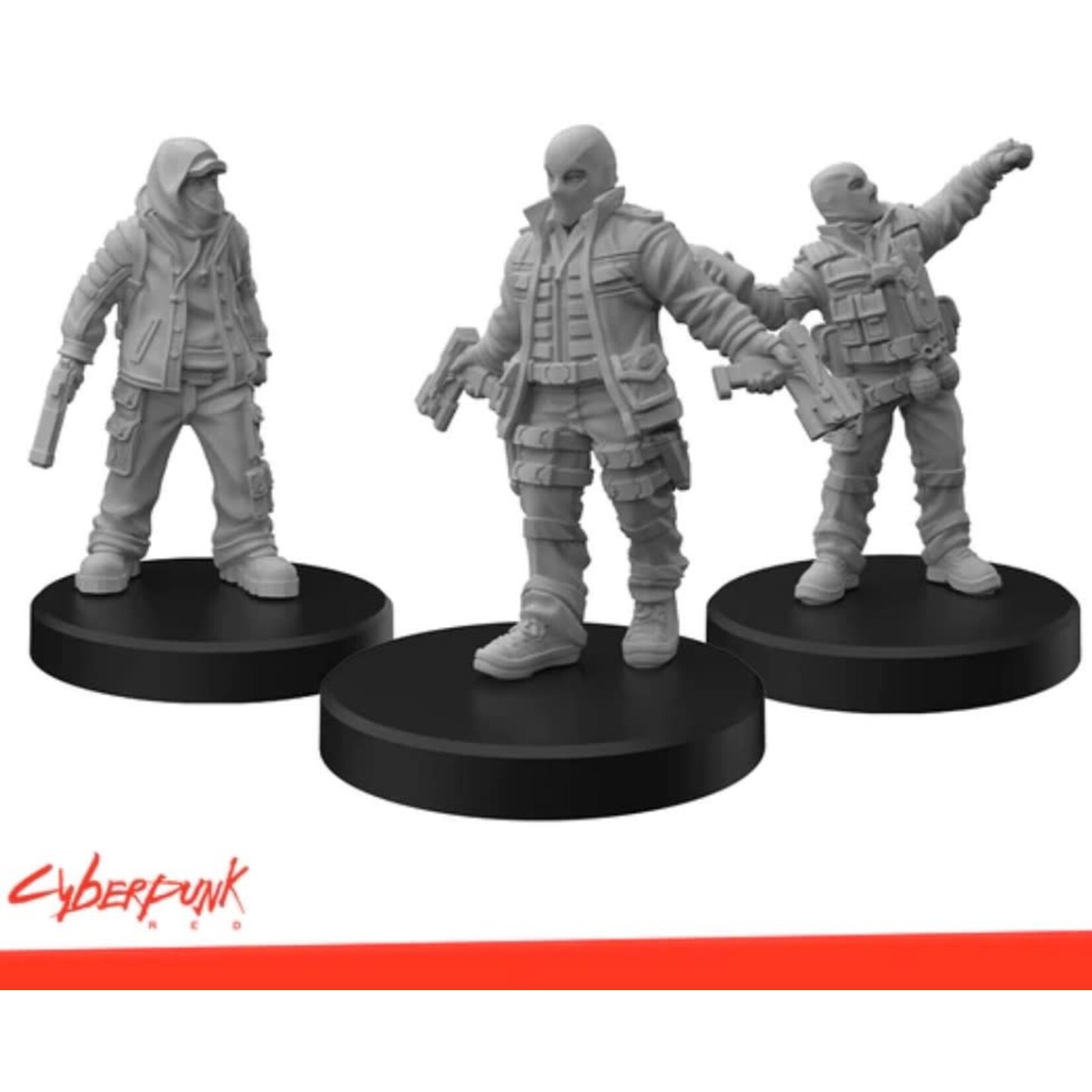 Monster Fight Club Cyberpunk RED Minis: Combat Zoners