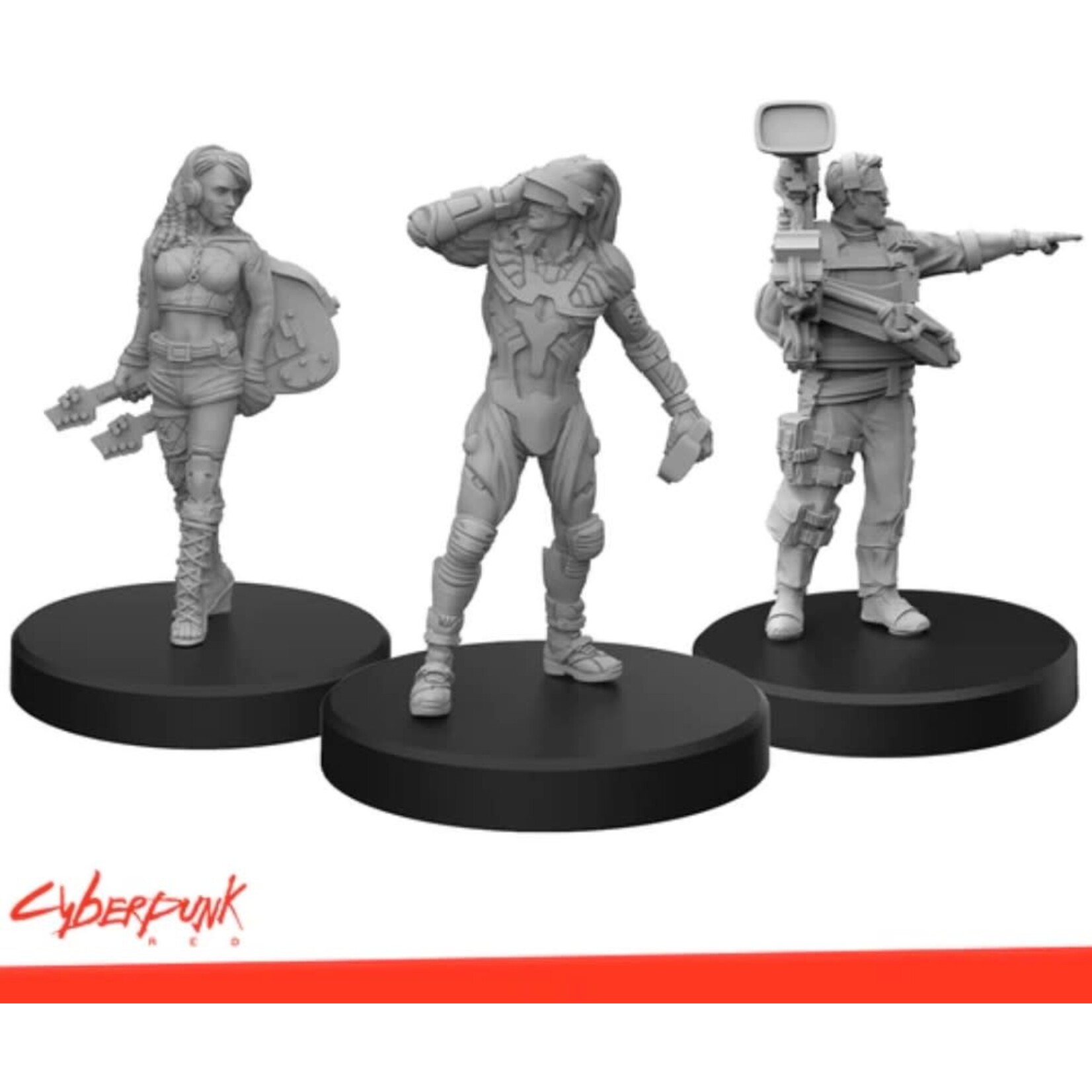 Monster Fight Club Cyberpunk RED Minis: Edgerunners