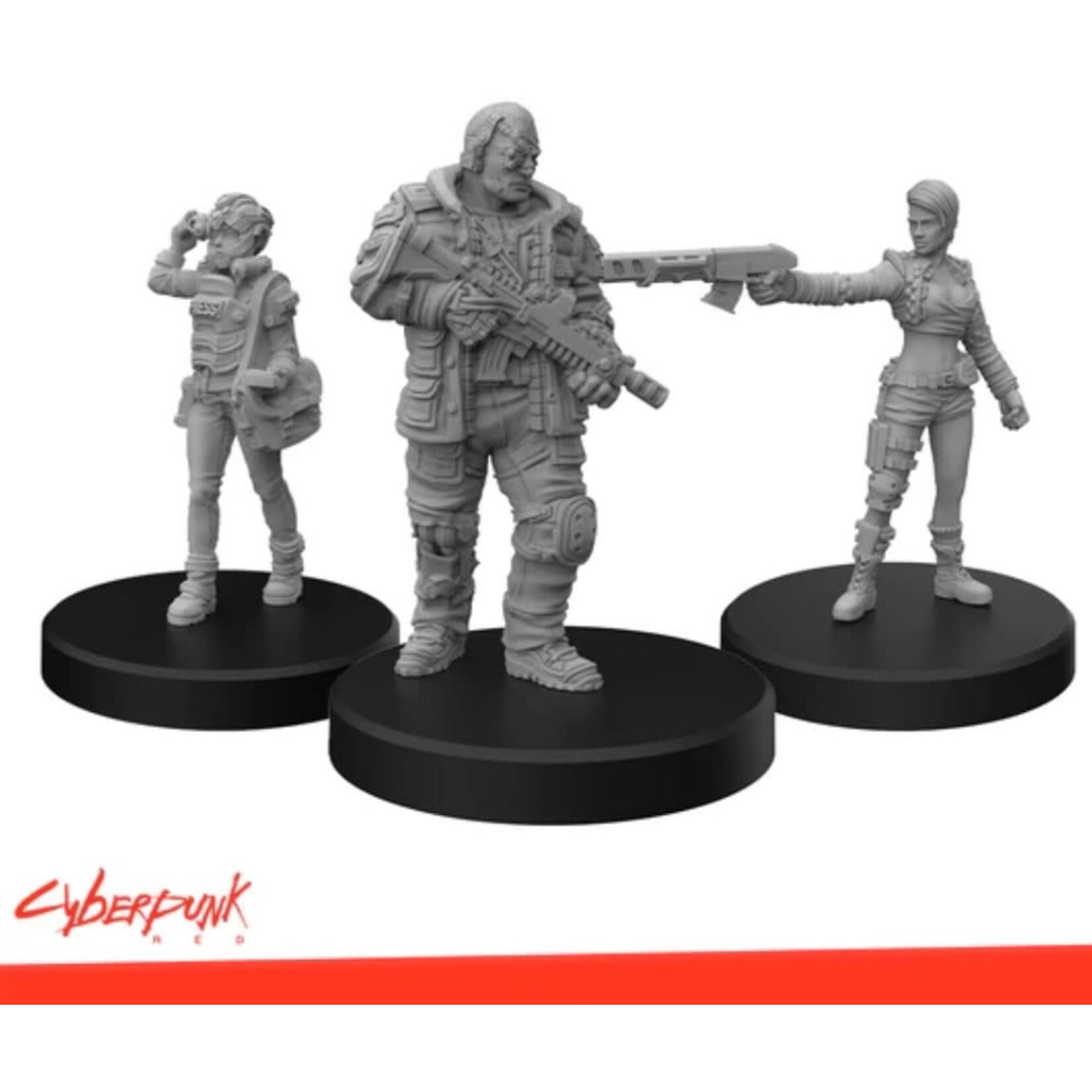 Monster Fight Club Cyberpunk RED Minis: Edgerunners