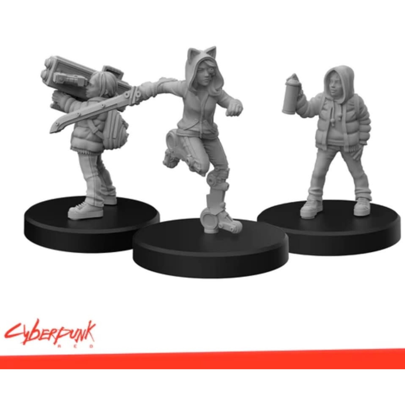Monster Fight Club Cyberpunk RED Minis: Generation Red