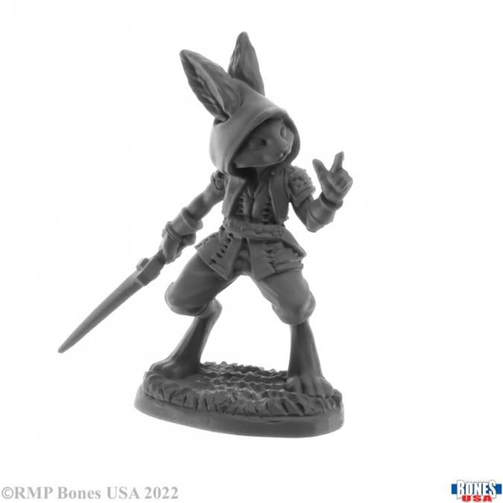 Reaper Miniatures Bones: Rask, Male Harefolk