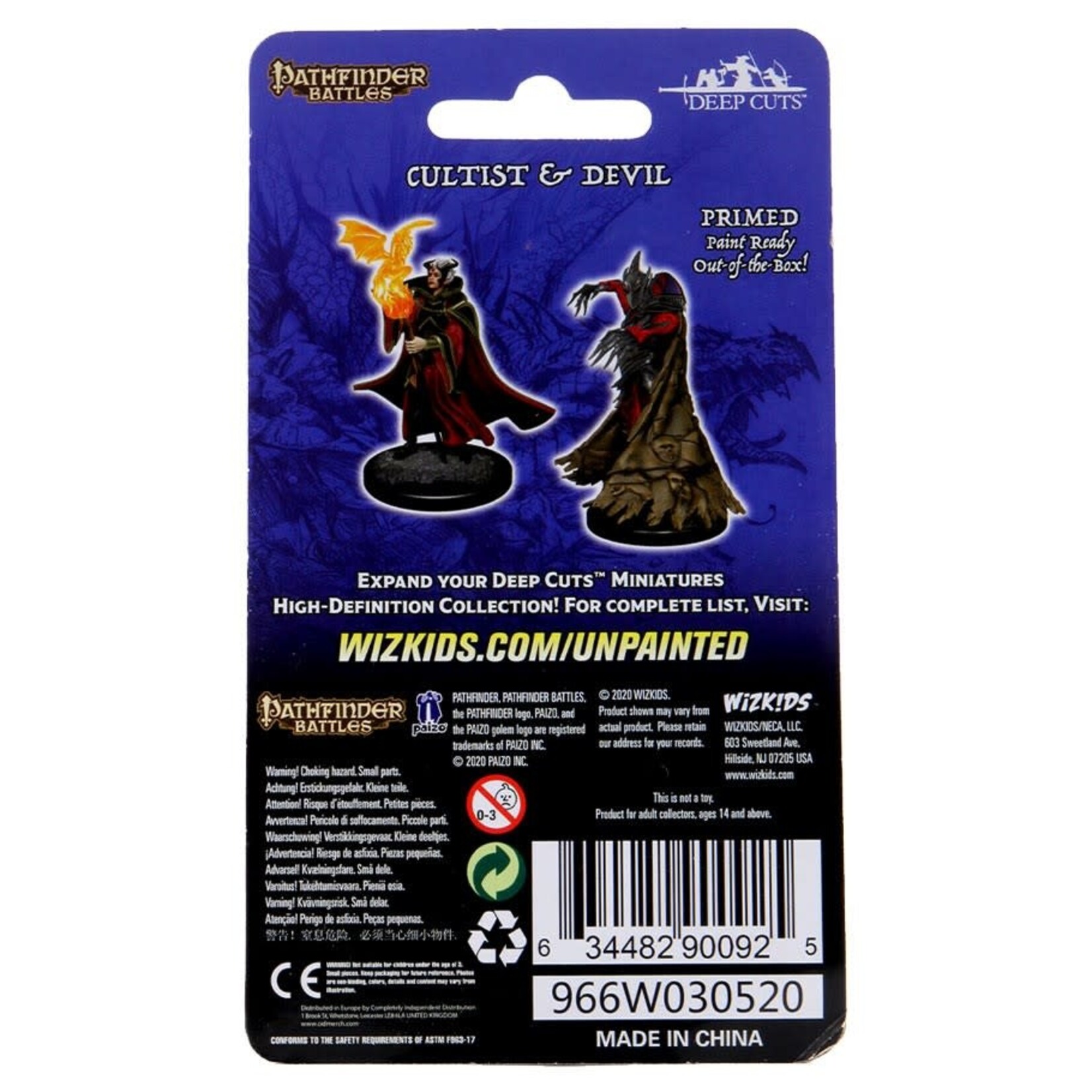 WizKids Pathfinder: Deep Cuts: Cultist & Devil