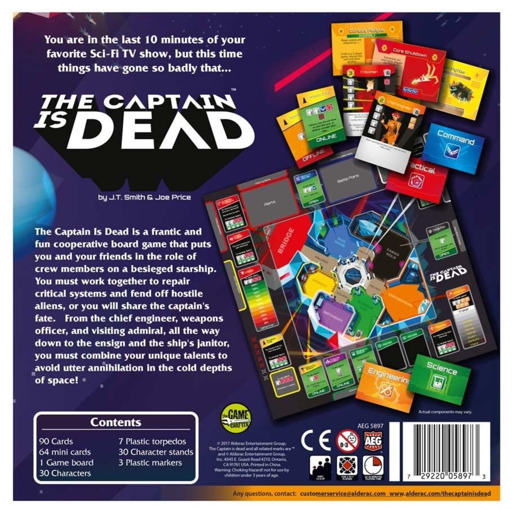 Alderac Entertainment Group The Captain Is Dead
