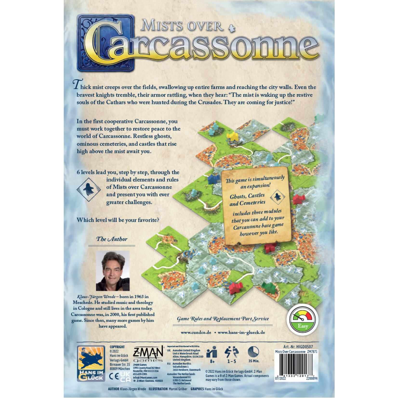 Z-Man Games Mists Over Carcassonne