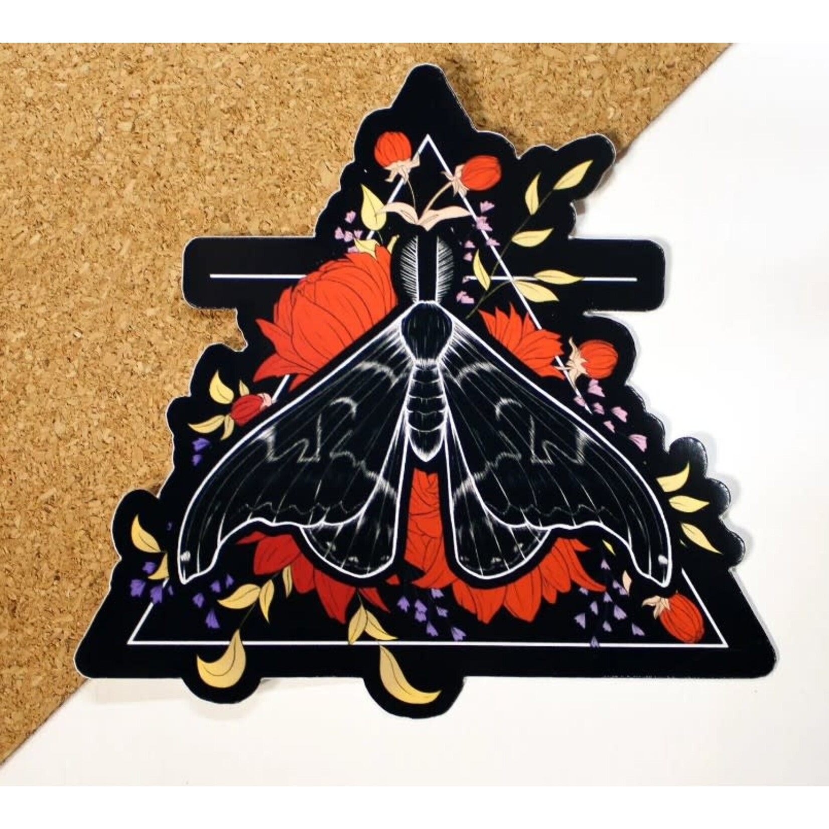 Nemissa's Northwood Arts Elemental Moth Sticker: Atlas Moth