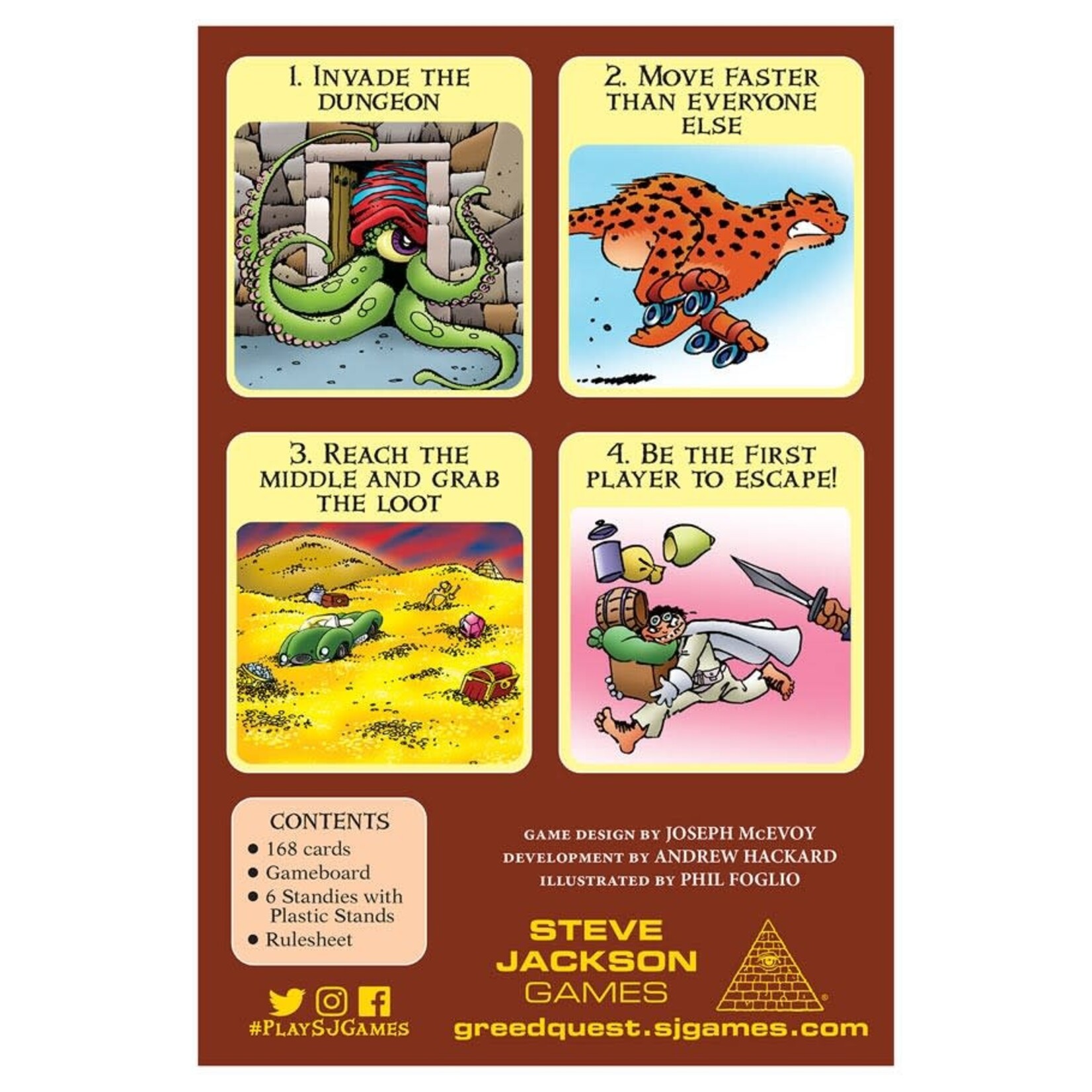 Steve Jackson Games Greed Quest
