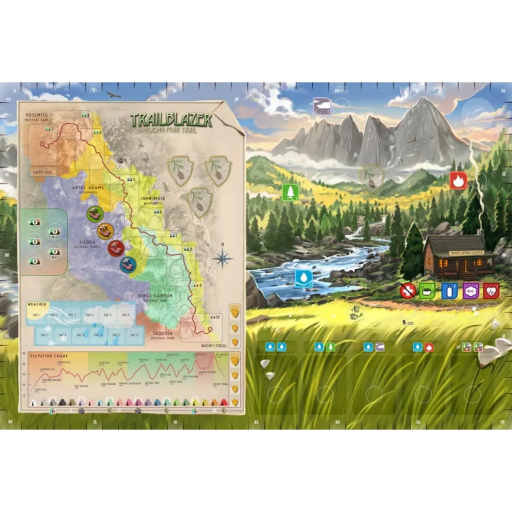 Mariposa Games Trailblazer: The John Muir Trail