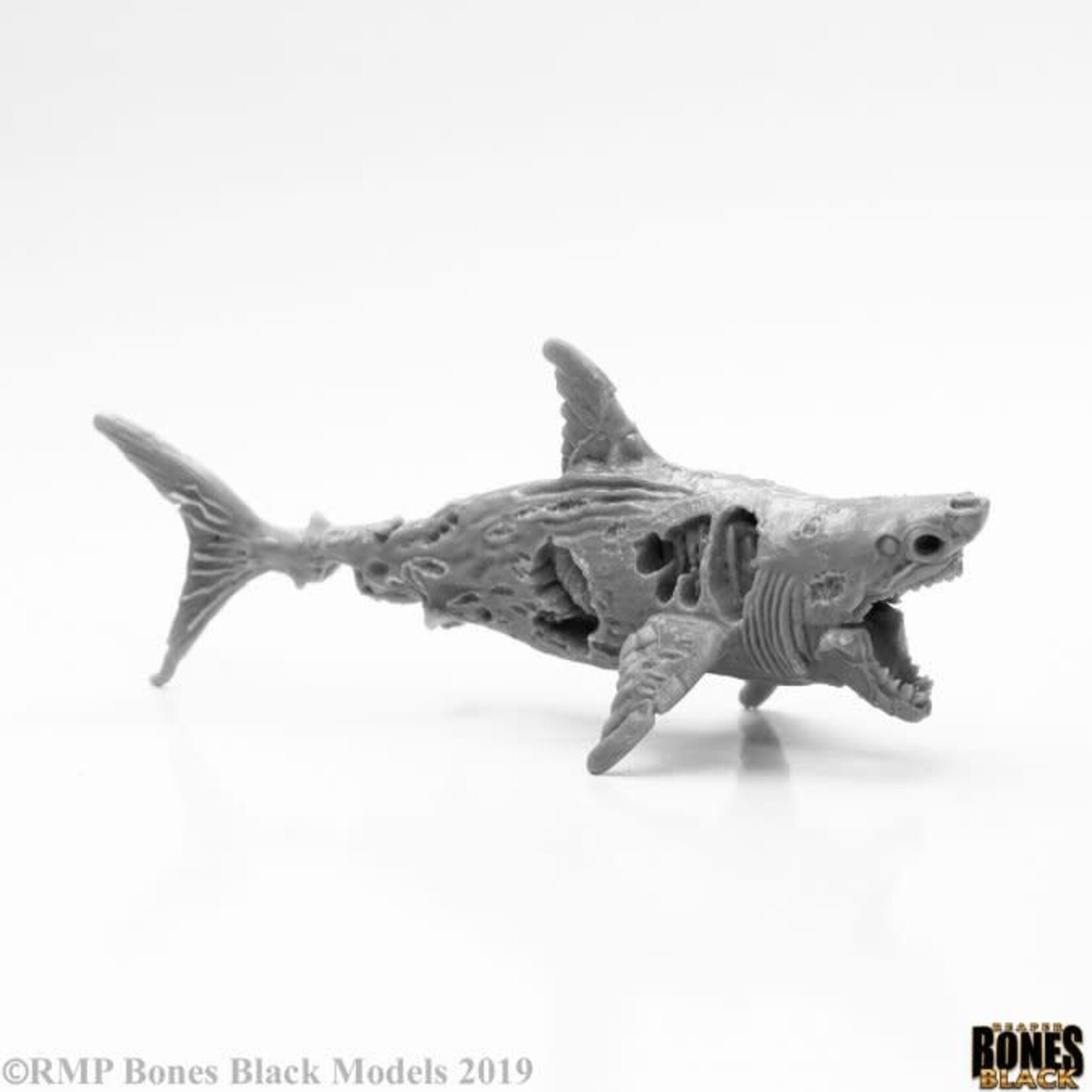 Reaper Miniatures Bones Black: Zombie Shark
