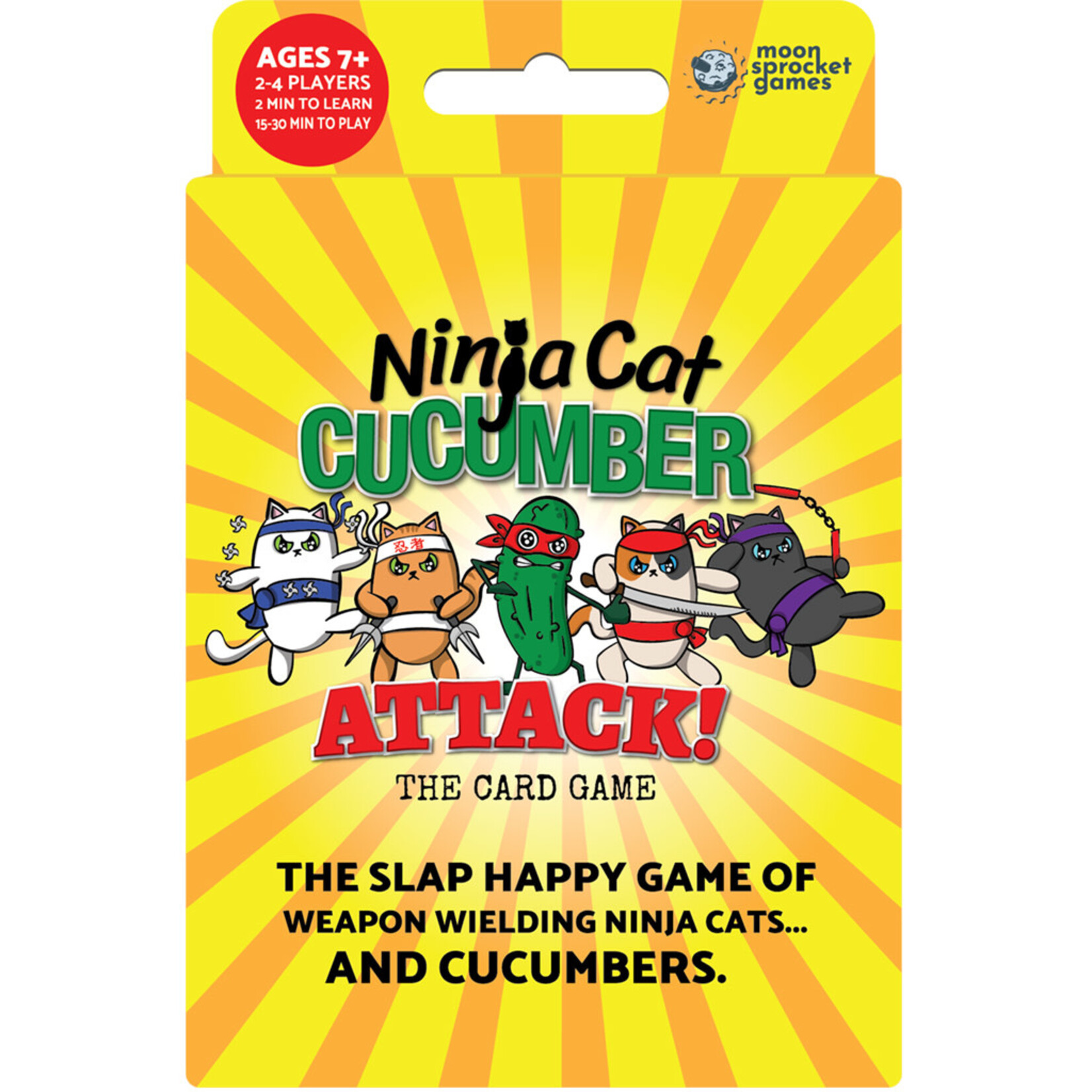 Moonsprocket Games Ninja Cat Cucumber Attack!