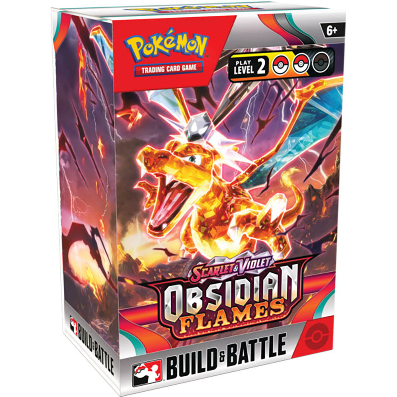 The Pokemon Company International Pokémon: Scarlet & Violet: Obsidian Flames: Build & Battle Deck