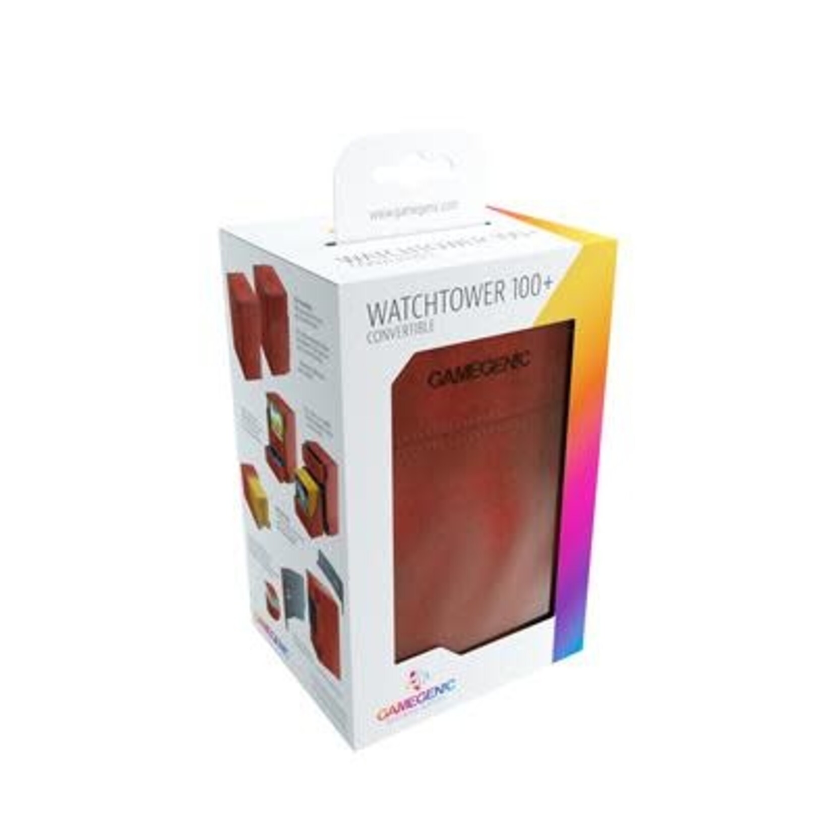 Gamegenic Watchtower Deck Box 100plus Red