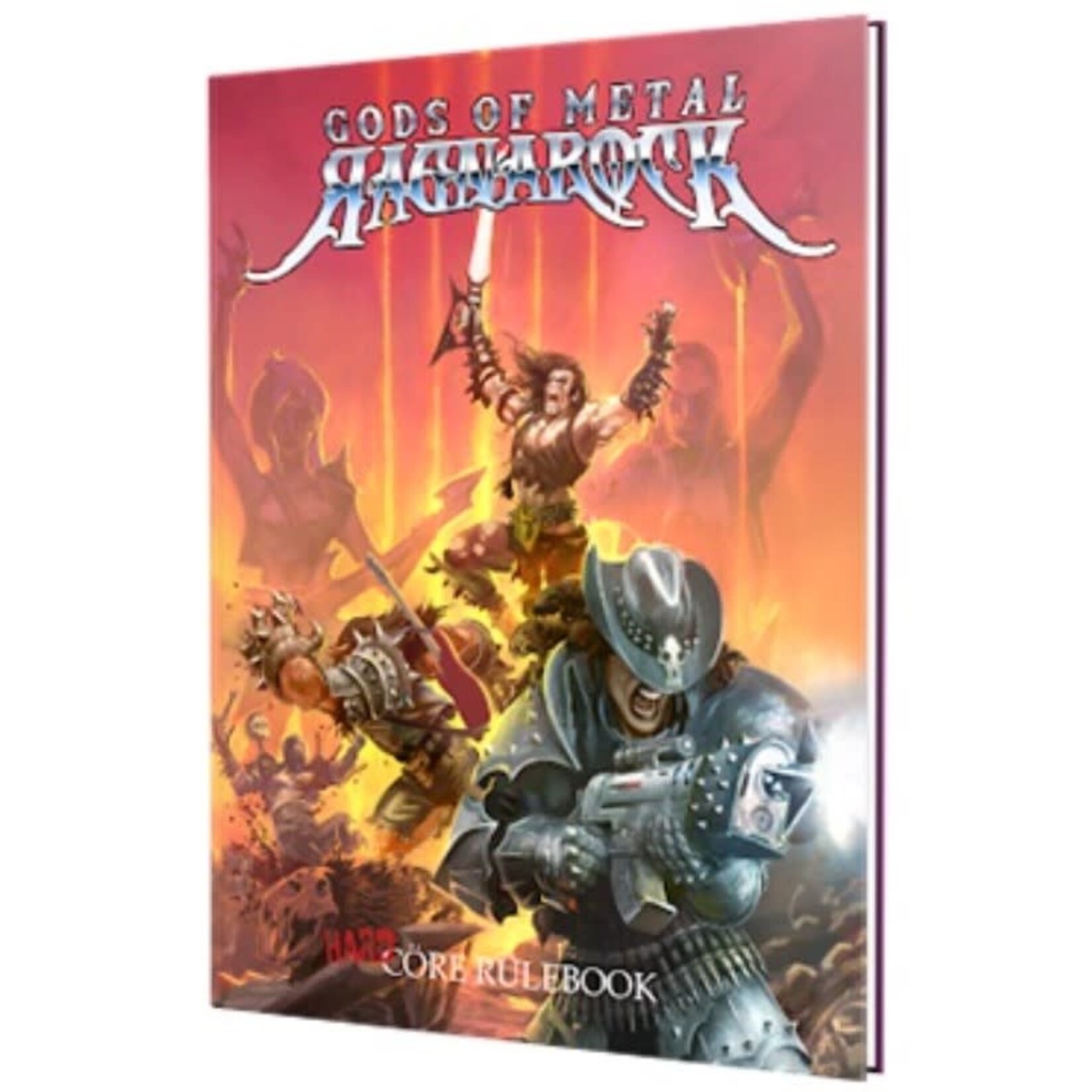 Renegade Game Studios Gods of Metal: Ragnarock Hardcore Rulebook