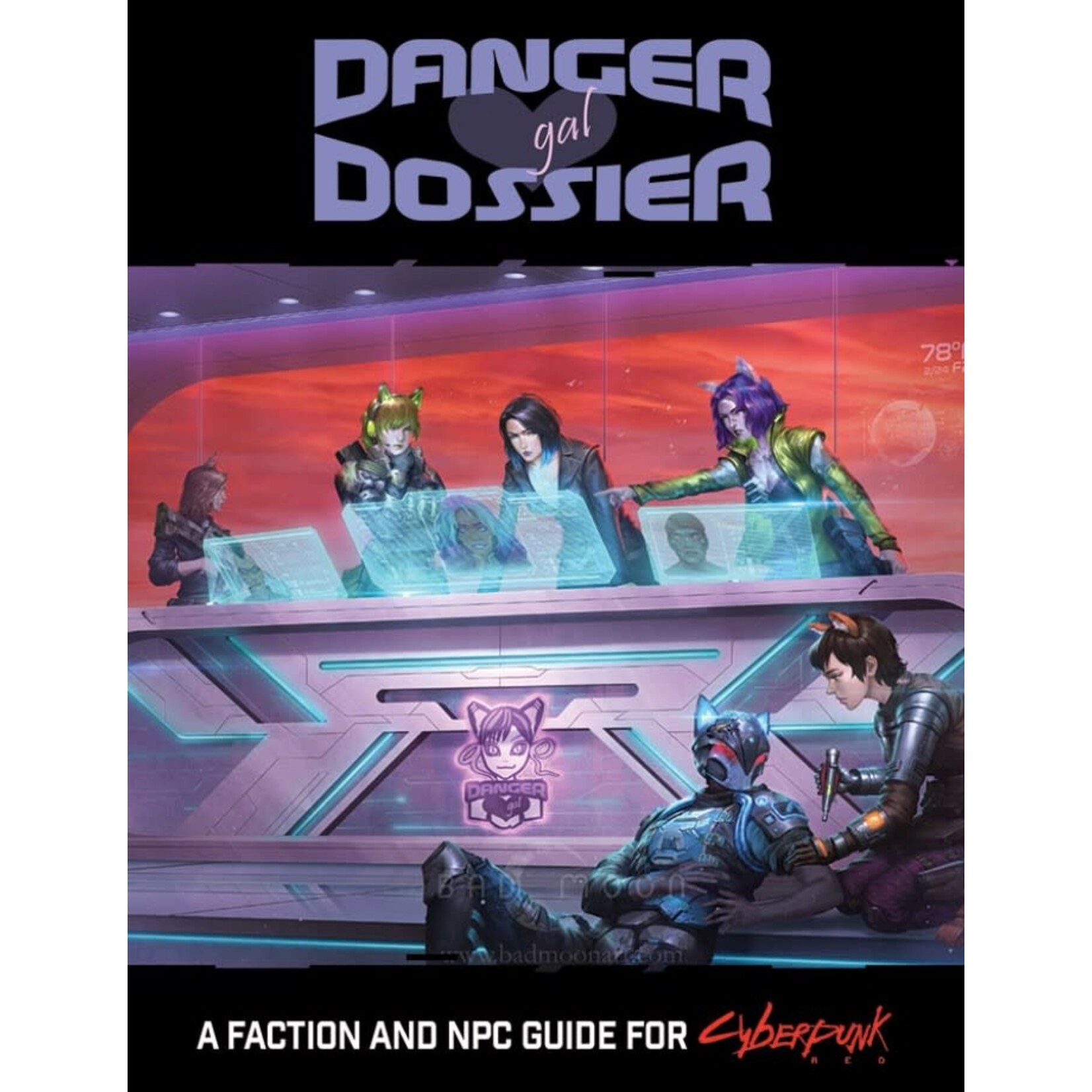 R Talsorian Games Cyberpunk RED: Danger Gal Dossier