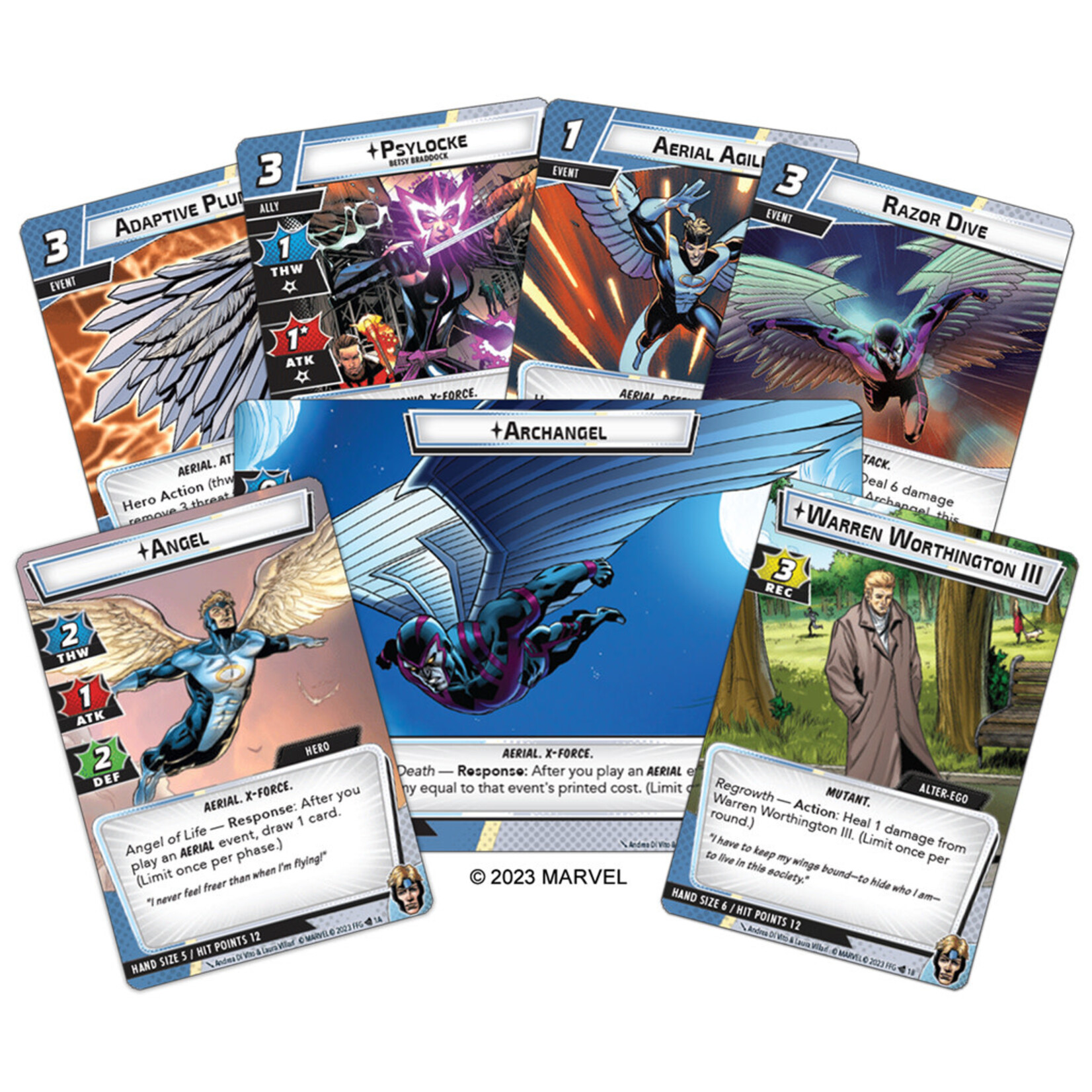 Fantasy Flight Games Marvel Champions: Angel Hero Pack