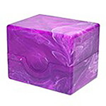 BCW Diversified Deck Box: Spectrum Prism: Charoite Marble: Purple