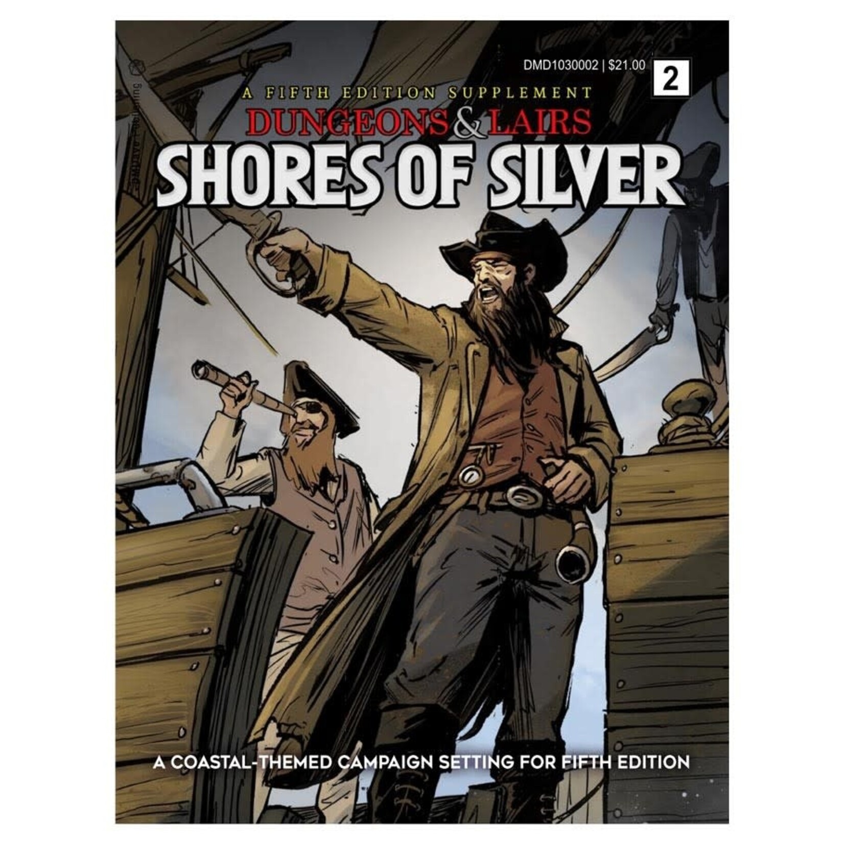 DMDAVE Dungeons & Lairs: Shores of Silver 5E Campaign Setting Supplement