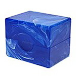 BCW Supplies Spectrum Prism Deck Case: Apatite Blue