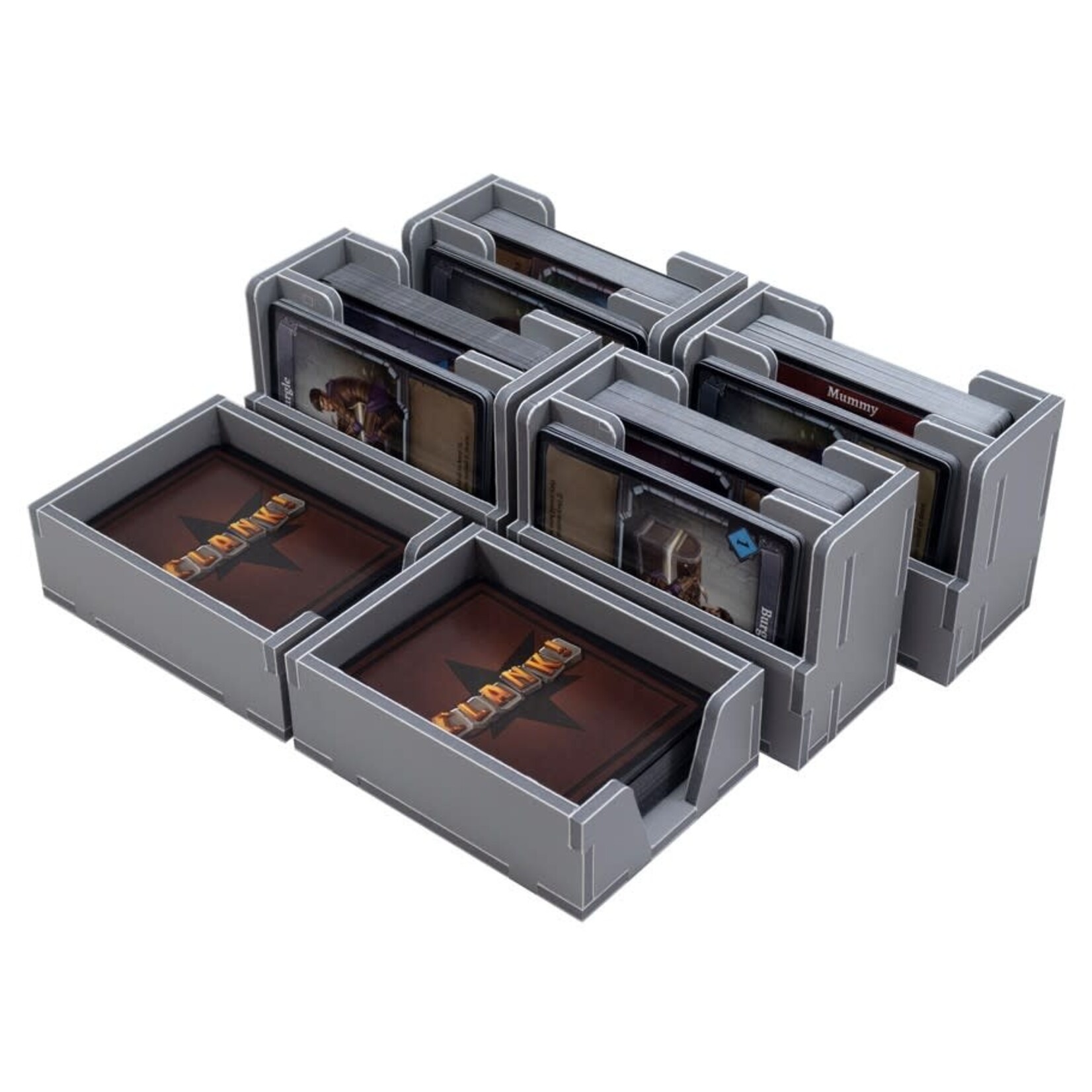 Folded Space Board Game Box Insert: Clank! & Expansions