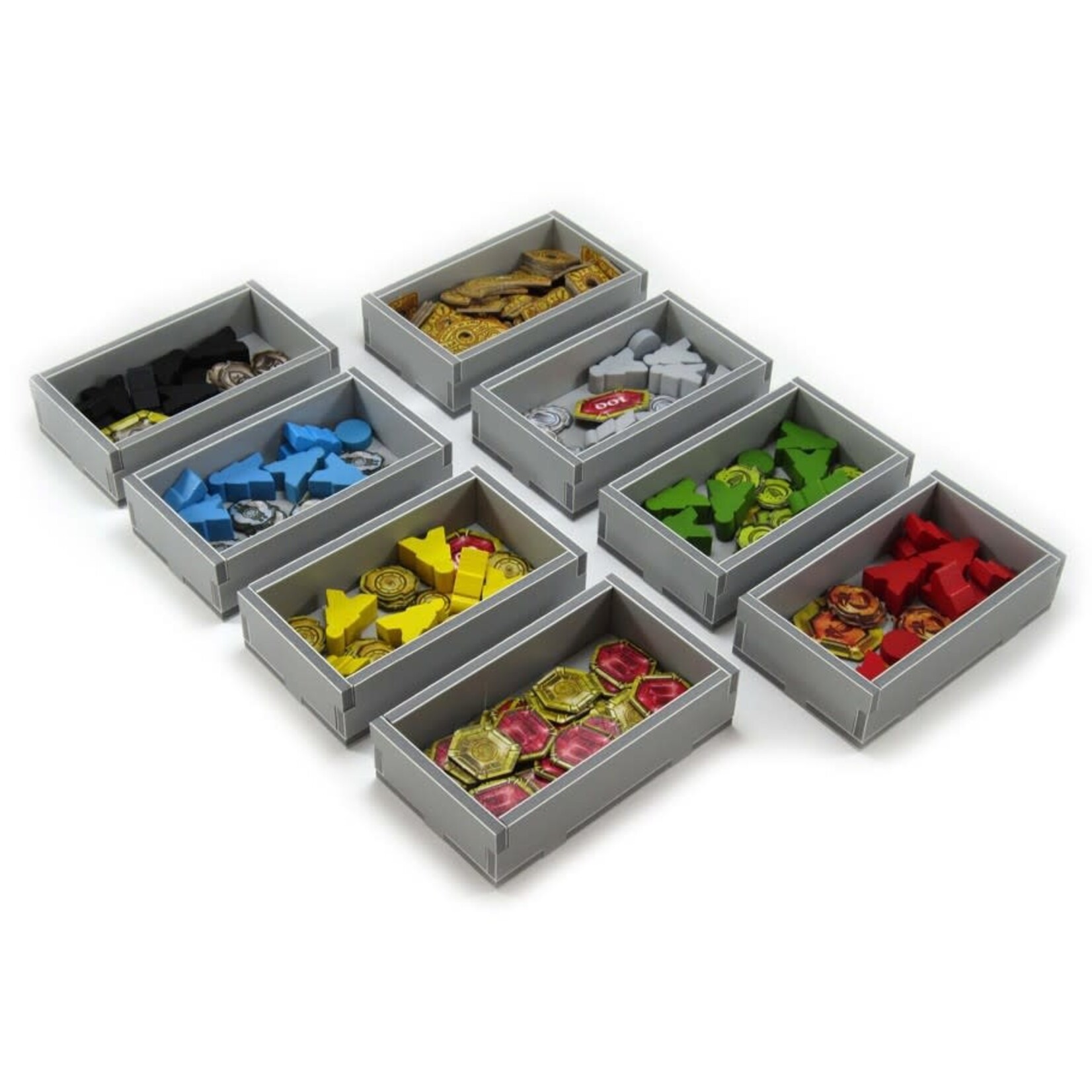 Folded Space Board Game Box Insert: Lords of Waterdeep & Expansion