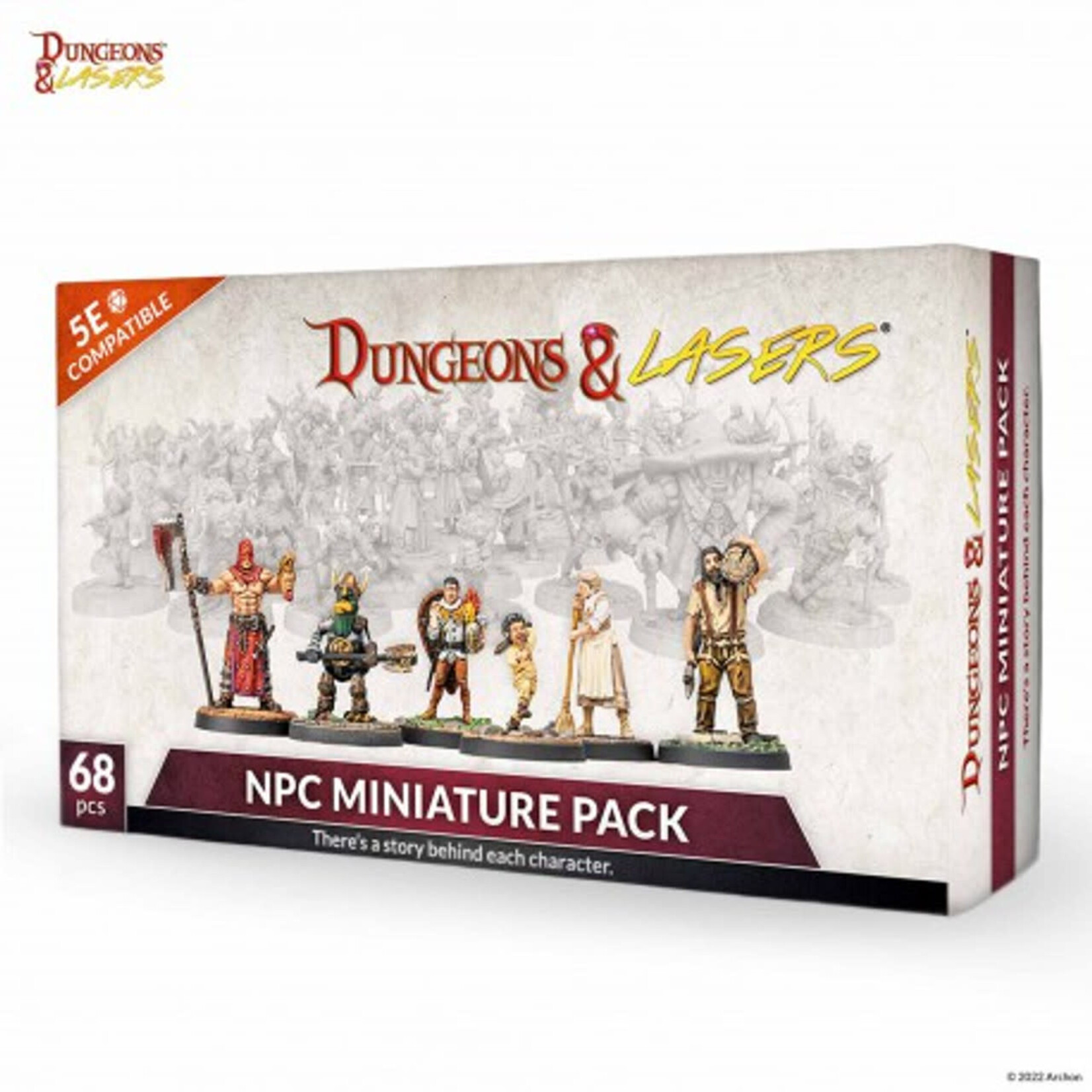 Archon Studios Dungeons & Lasers: NPC Miniature Pack
