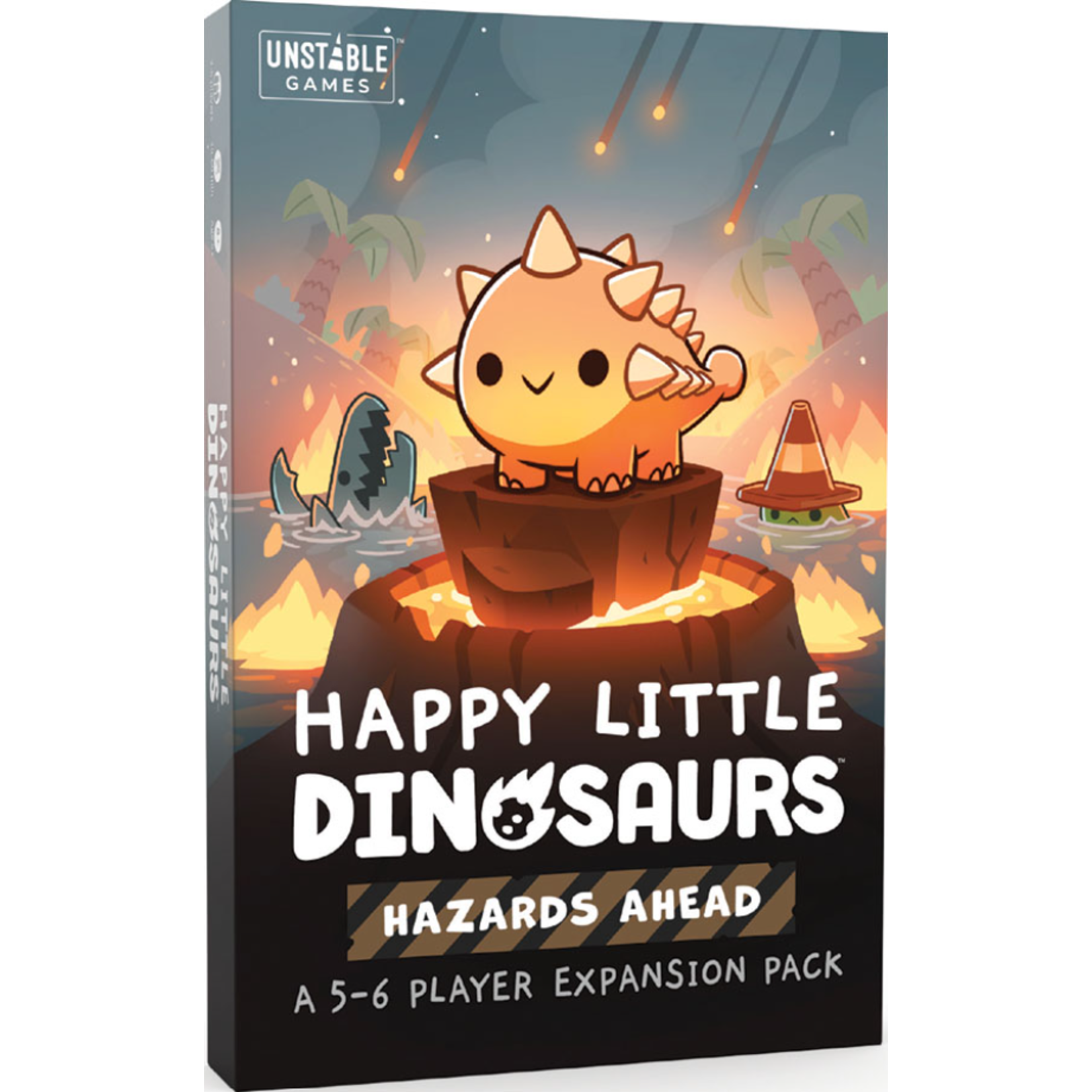 Teeturtle LLC Happy Little Dinosaurs: Hazards Ahead 5-6 Player Expansion