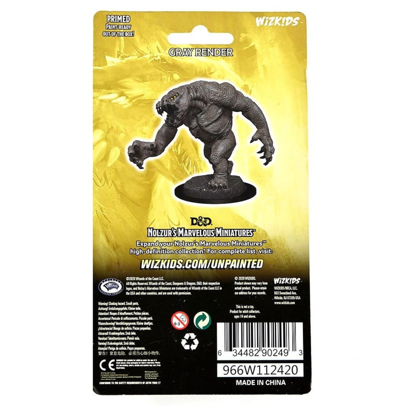 WizKids D&D: Nolzur's Marvelous Miniatures: Gray Render