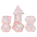 Sirius Dice 7-Die Set: Sharp Pink Fairy