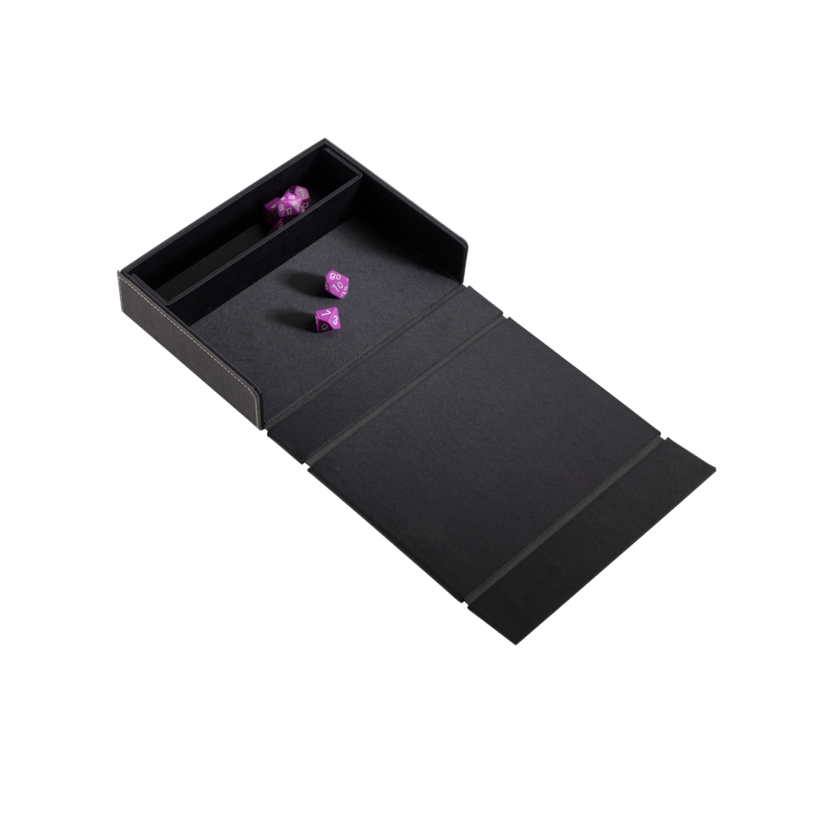 Arcane Tinmen Dragon Shield RPG: Dice Companion: Iron Grey
