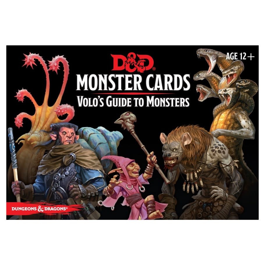 D&amp;D Monster Cards: Volo's Guide to Monsters - Sanctum Games