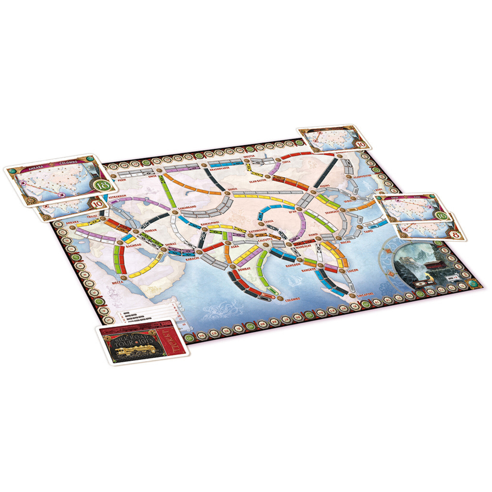 Days of Wonder Ticket to Ride: Asia Expansion (Map Collection 1)