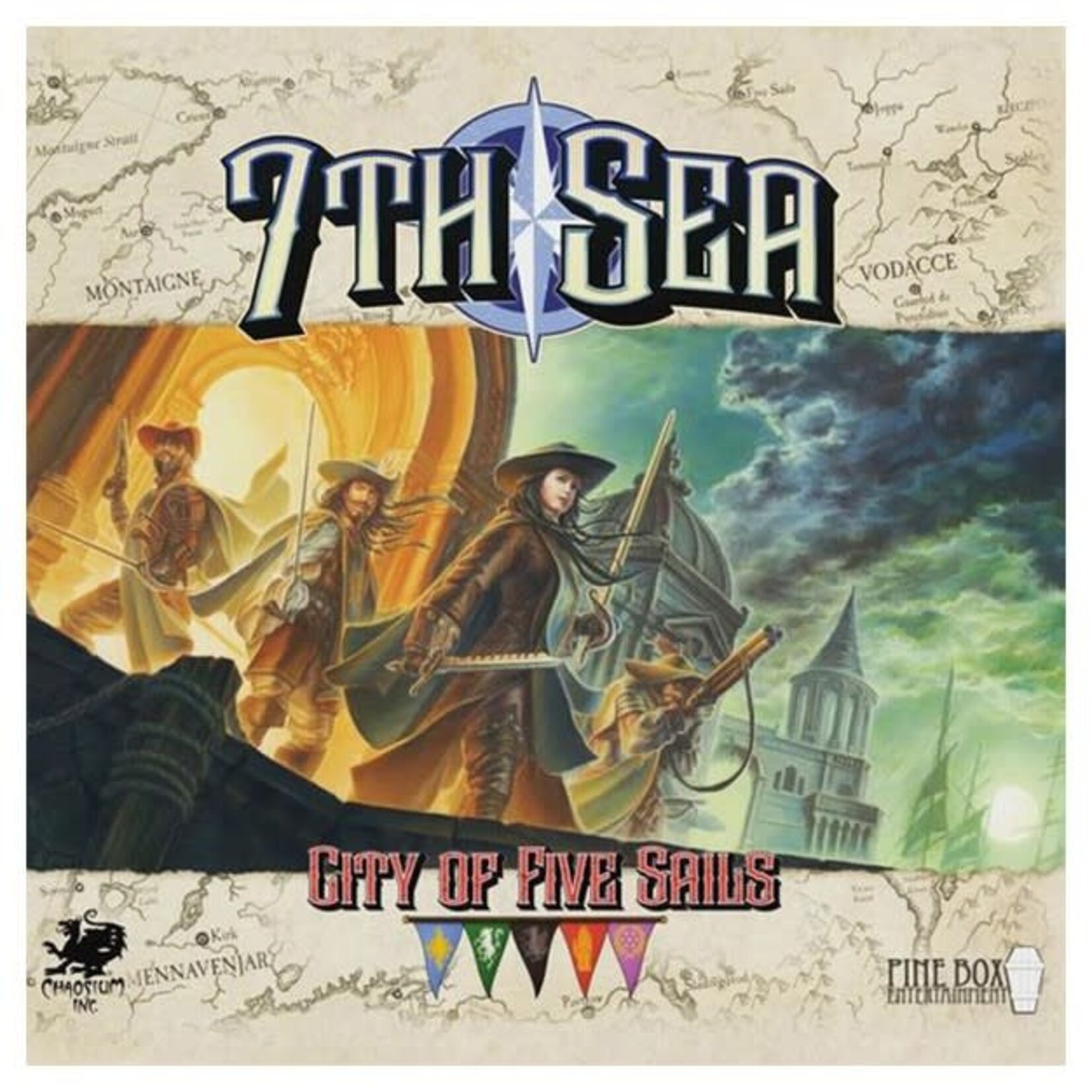 Pinebox Entertainment 7th Sea: City of Five Sails