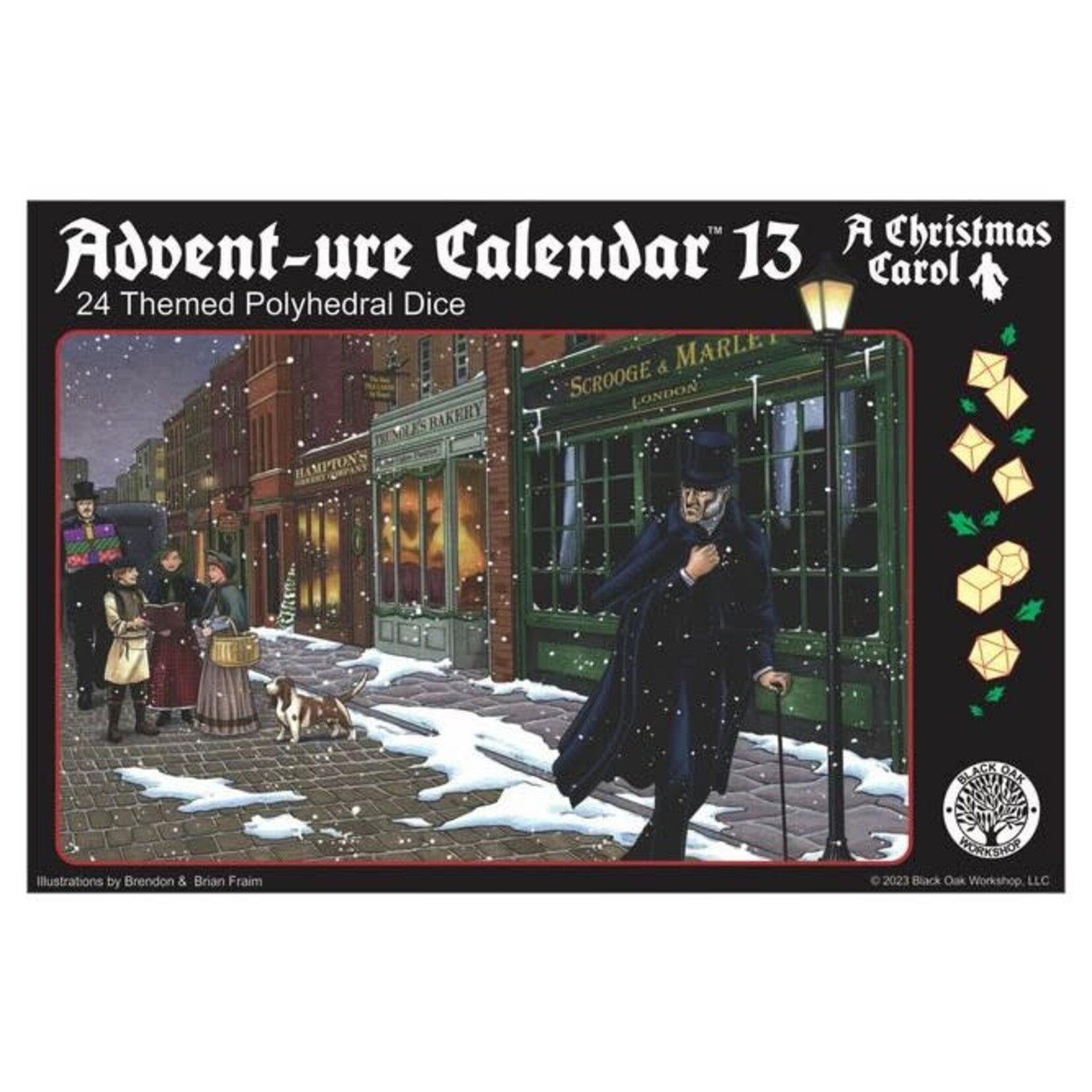 Adventure Dice Calendar A Christmas Carol (Set 13) Sanctum Games