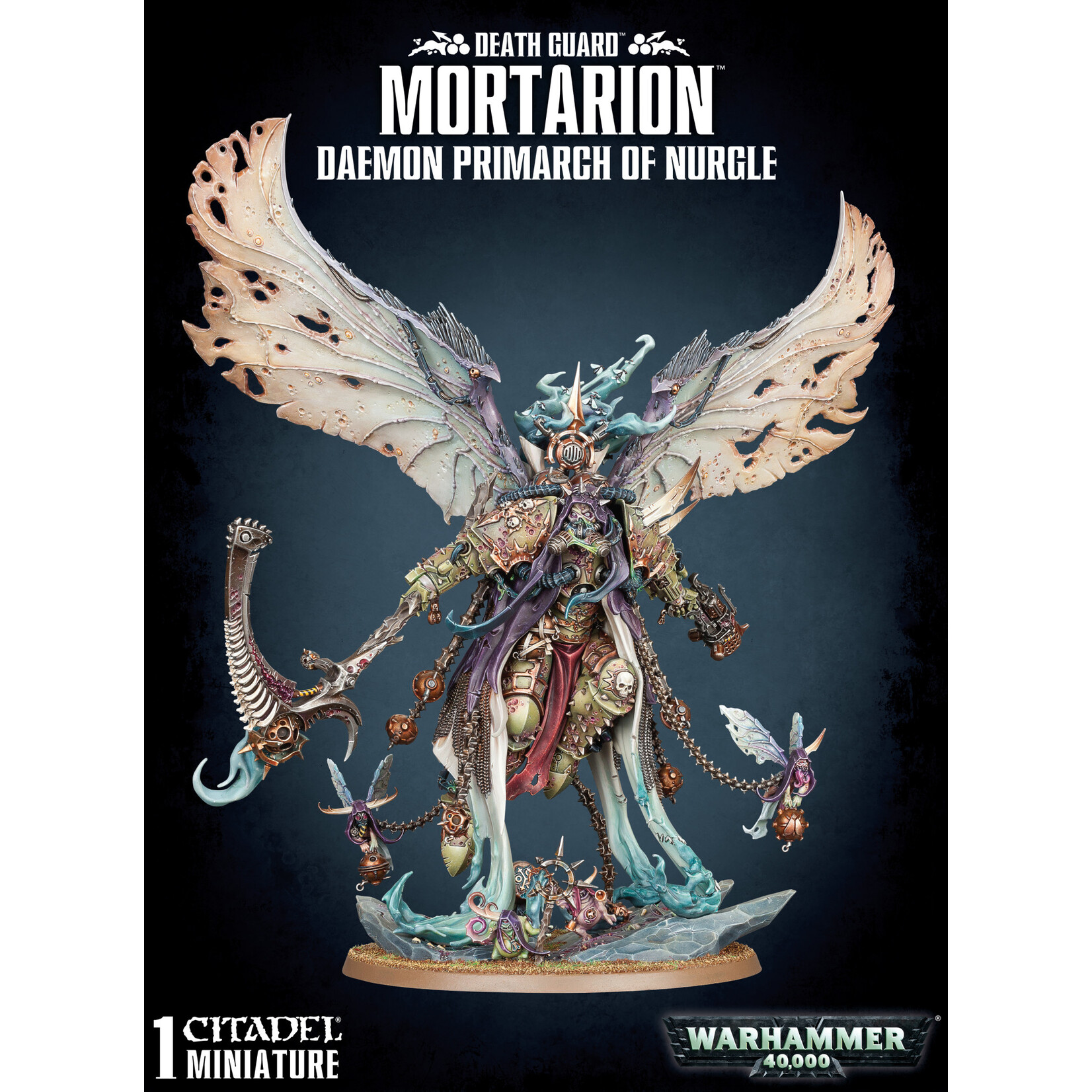 Games Workshop Warhammer 40K: Death Guard: Mortarion Daemon Primarch of Nurgle