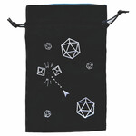 Black Oak Workshop Black Oak Dice Bag: Asteroid d20