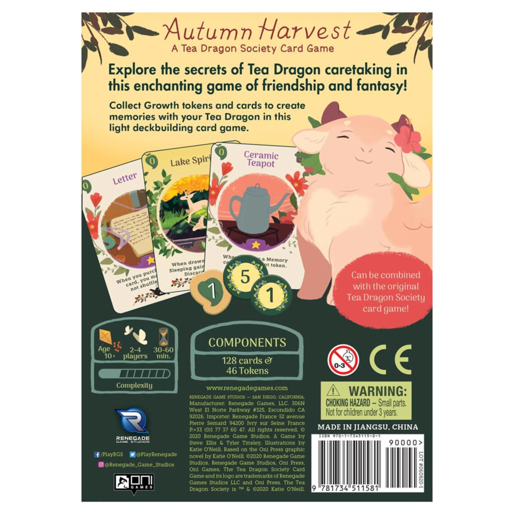 Renegade Game Studios Autumn Harvest: A Tea Dragon Society Card Game