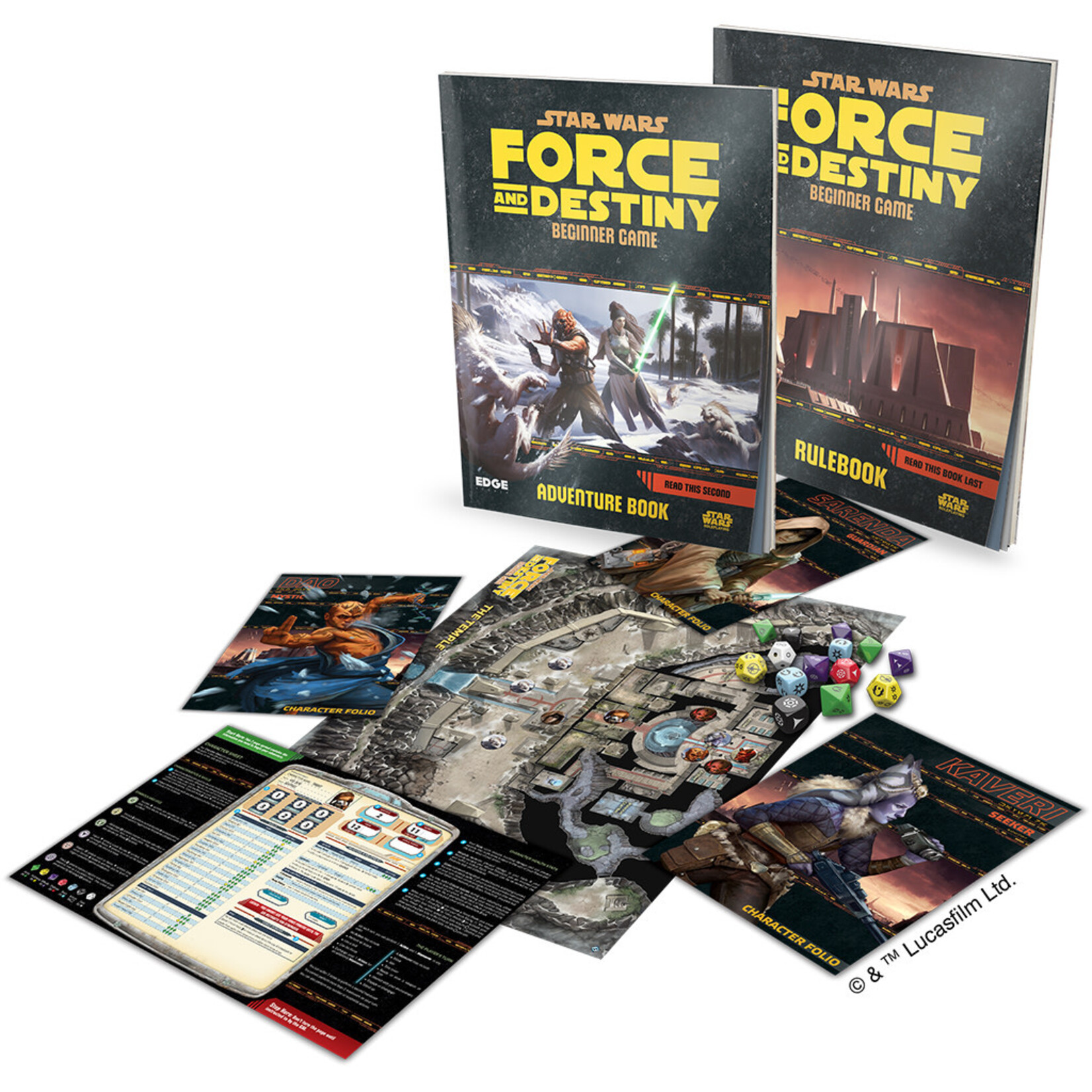Edge Star Wars: Force and Destiny Beginner Game