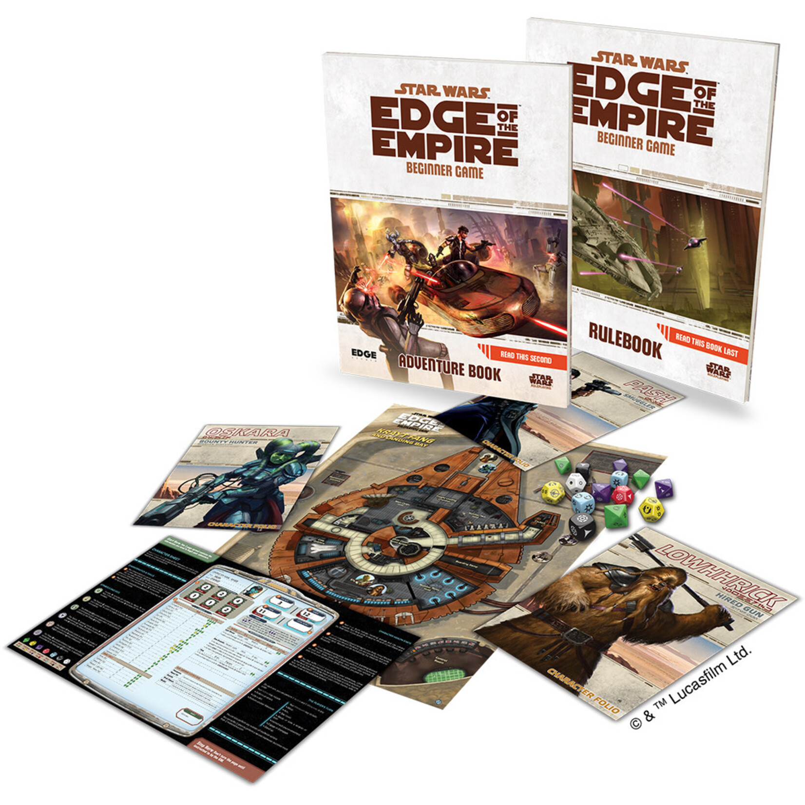 Edge Star Wars: Edge of the Empire Beginner Game