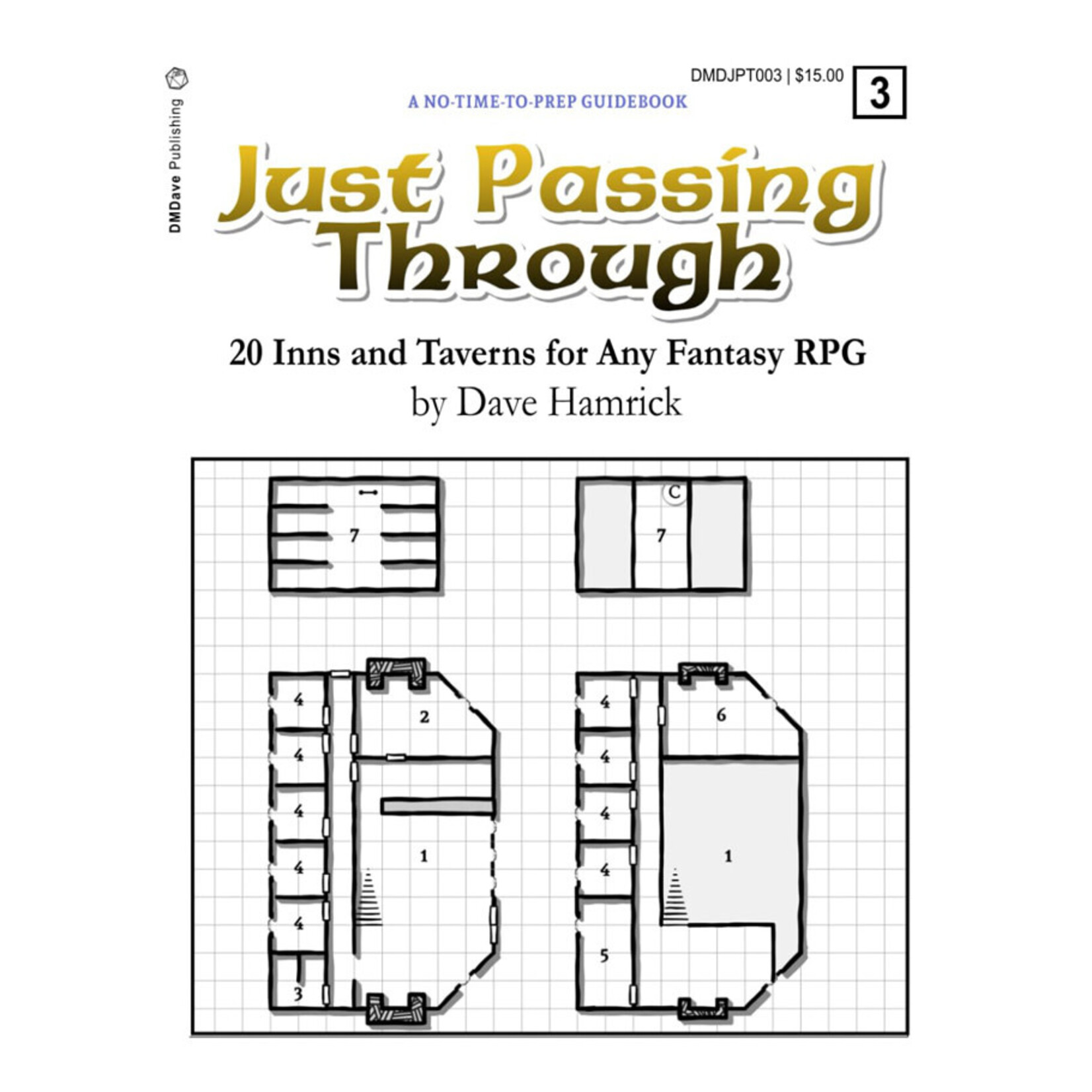 DMDAVE Just Passing Through: 20 Inns and Taverns for Any Fantasy RPG