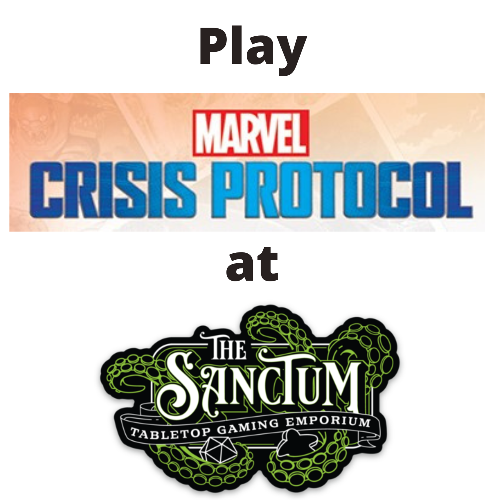 Miniature Tactics Game, Biweekly on Fridays at 5 pm: Marvel Crisis Protocol