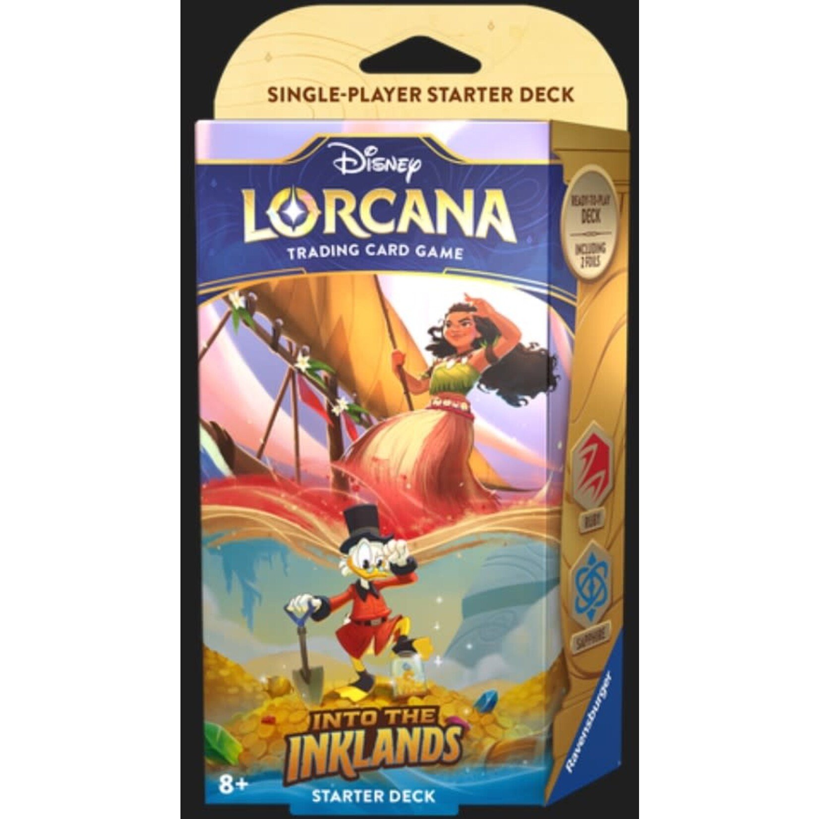 Ravensburger North America Disney Lorcana TCG: Into the Inklands: Starter Deck