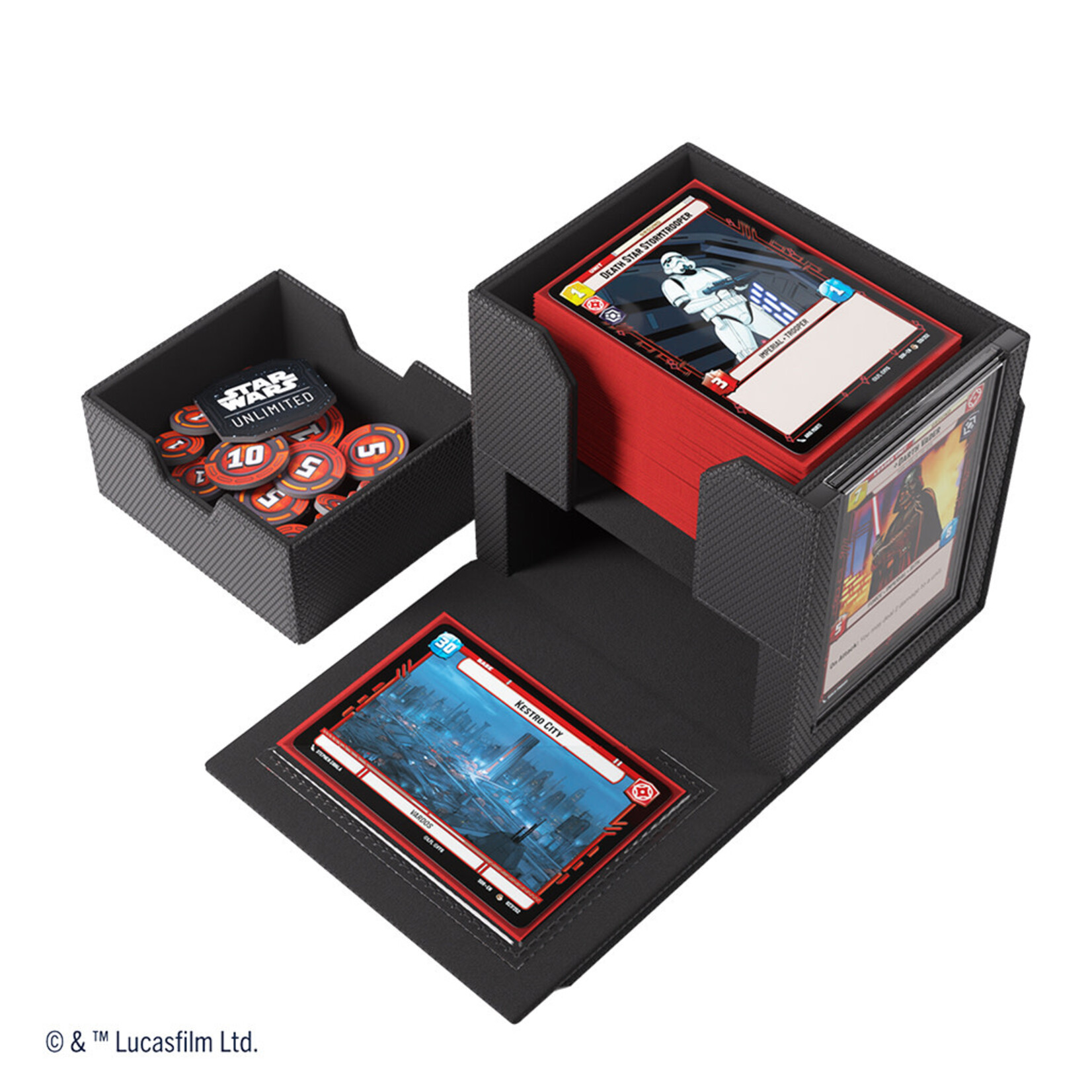 Gamegenic Star Wars: Unlimited Deck Pod: Black