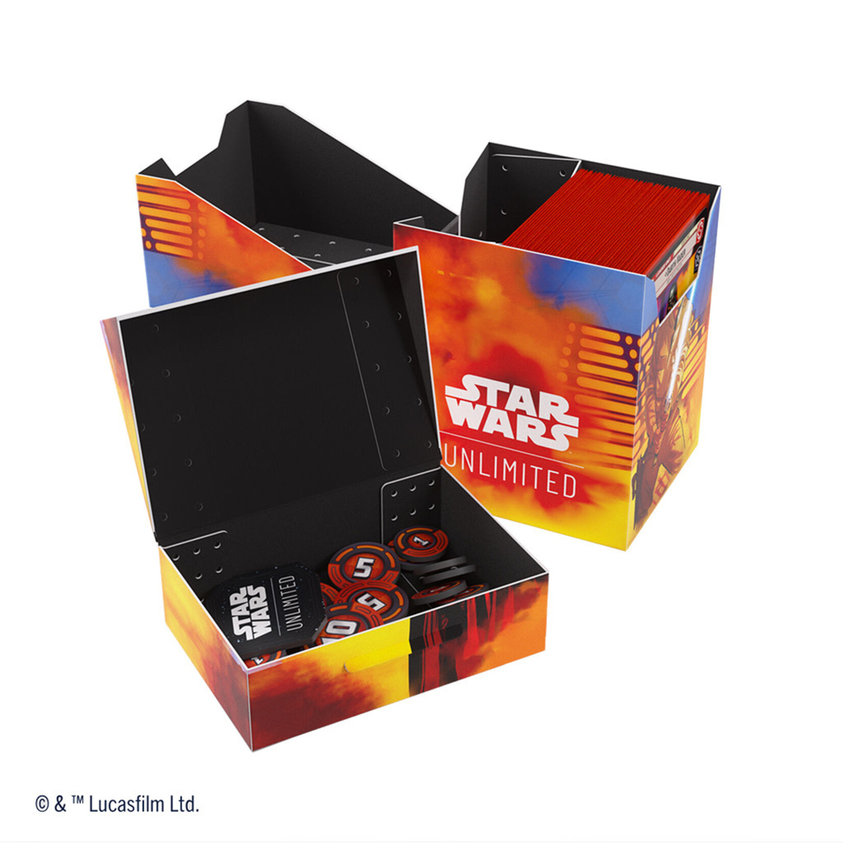 Gamegenic Star Wars: Unlimited Soft Crate: Luke Skywalker & Darth Vader