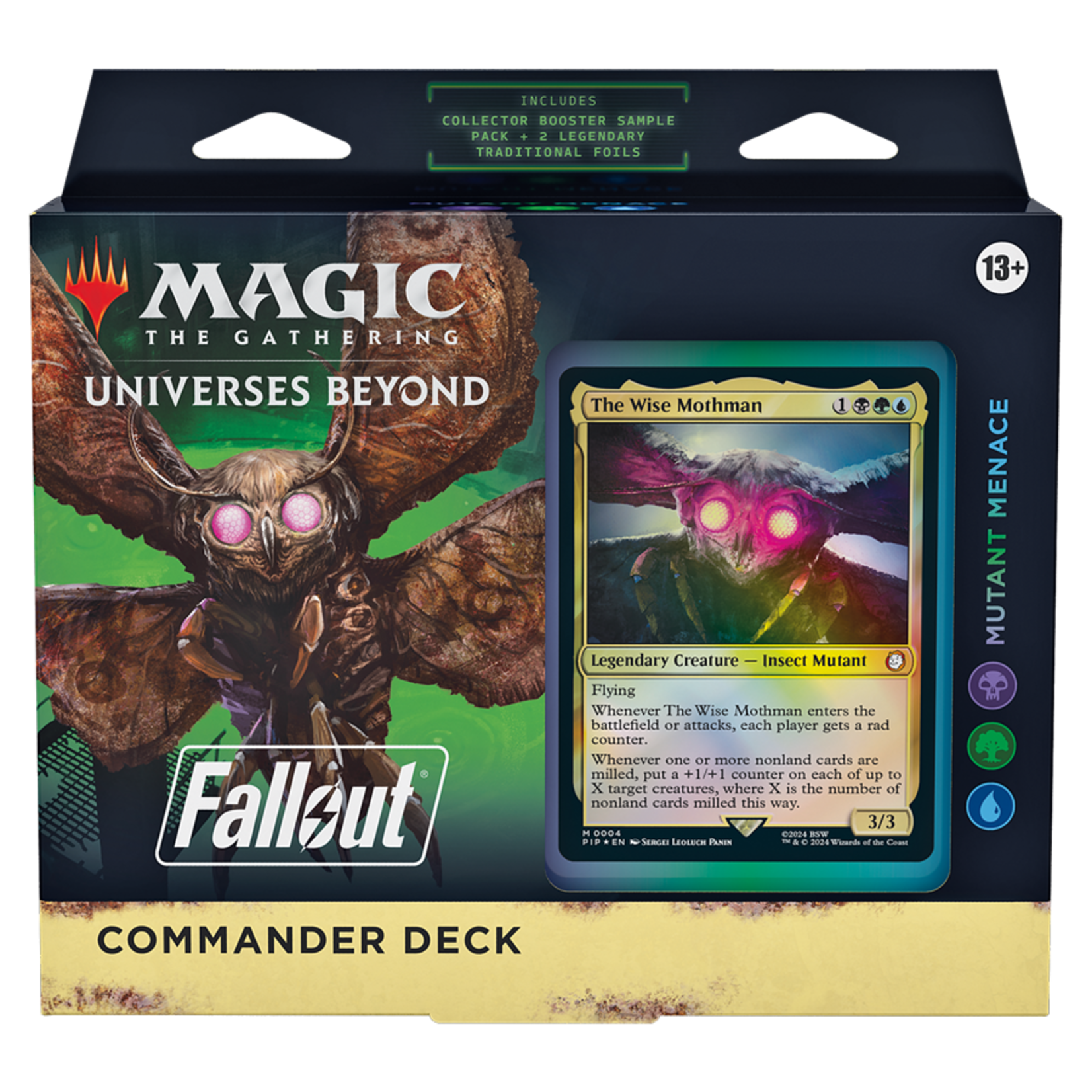 Wizards of the Coast Magic the Gathering: Universes Beyond: Fallout Commander Deck