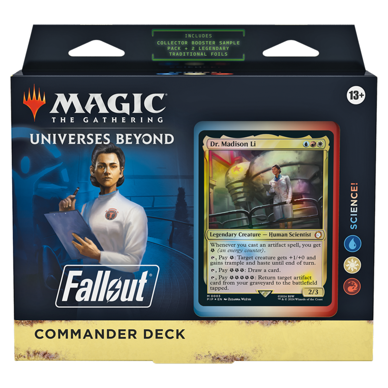 Wizards of the Coast Magic the Gathering: Universes Beyond: Fallout Commander Deck