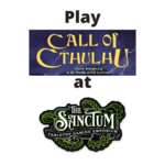 RPG Event: 6/1/24, 5 pm: Call of Cthulhu: Cliff Canyon and the Spider Queen of Mars!!!!