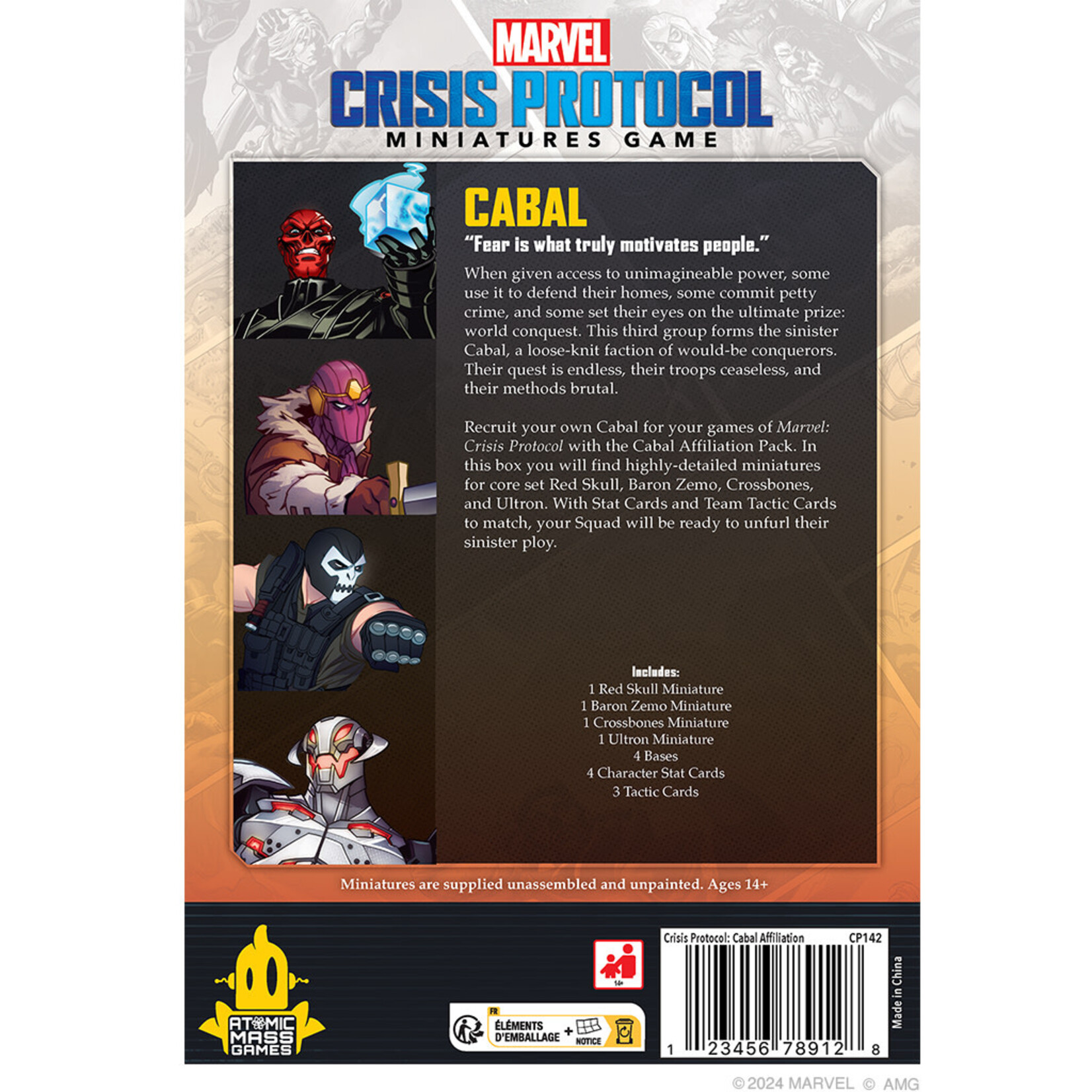 Atomic Mass Games Marvel: Crisis Protocol: Cabal Affiliation Pack